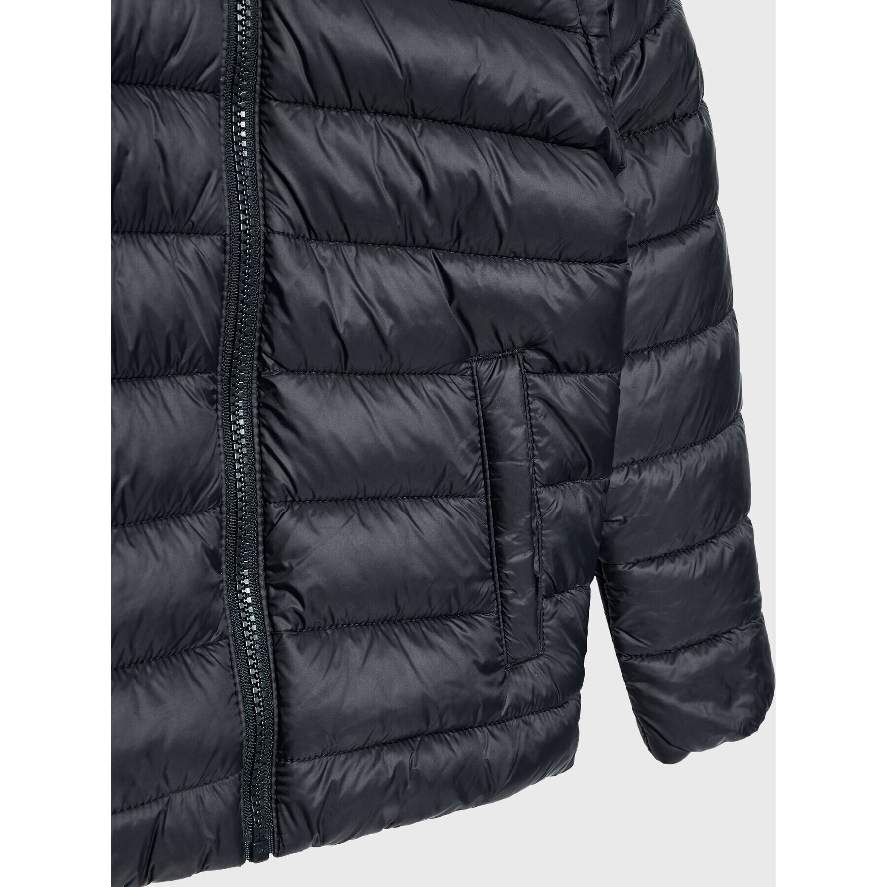 4F Пухено яке HJZ22-JKUDP001 Черен Regular Fit - Pepit.bg