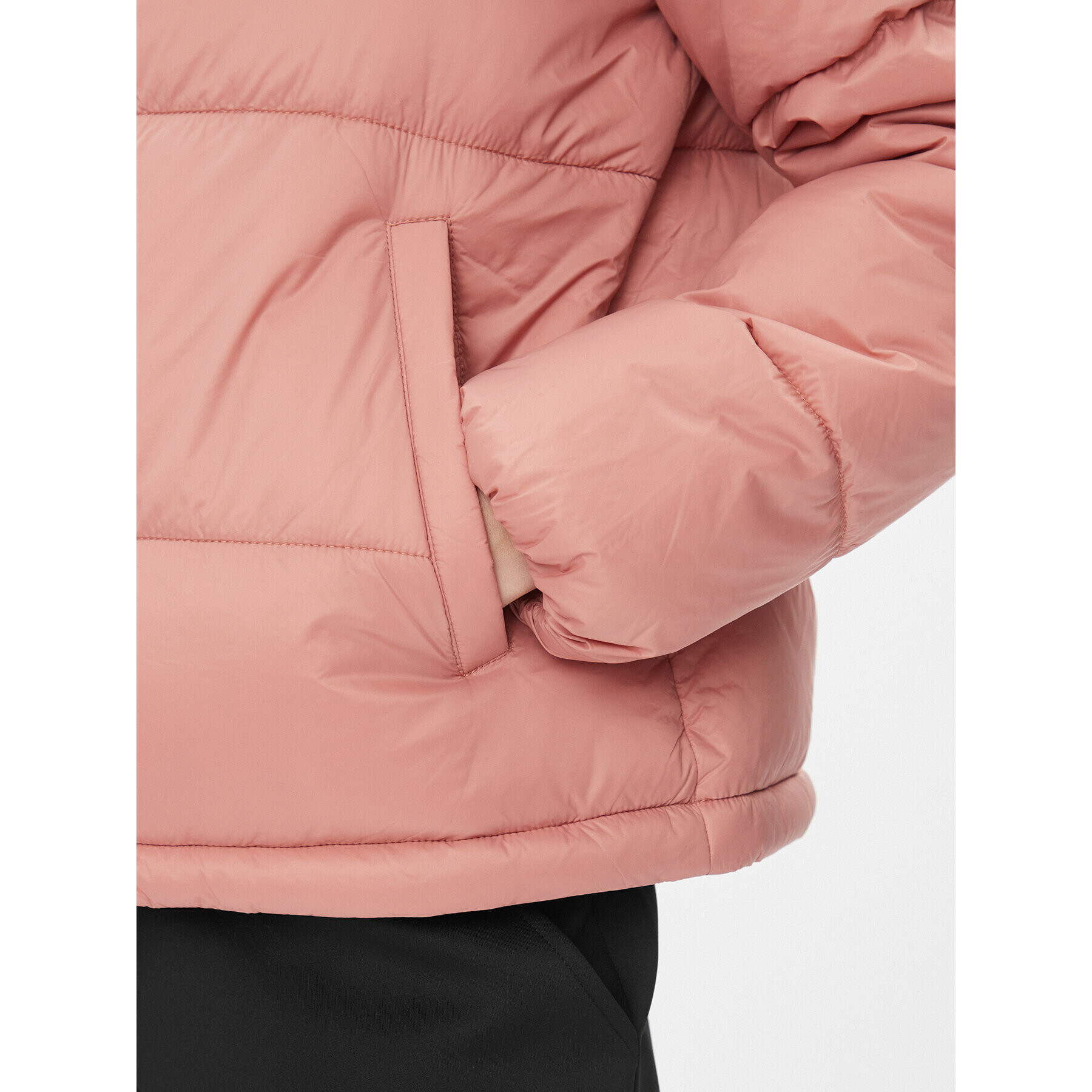 4F Пухено яке AW23TDJAF230 Коралов Regular Fit - Pepit.bg