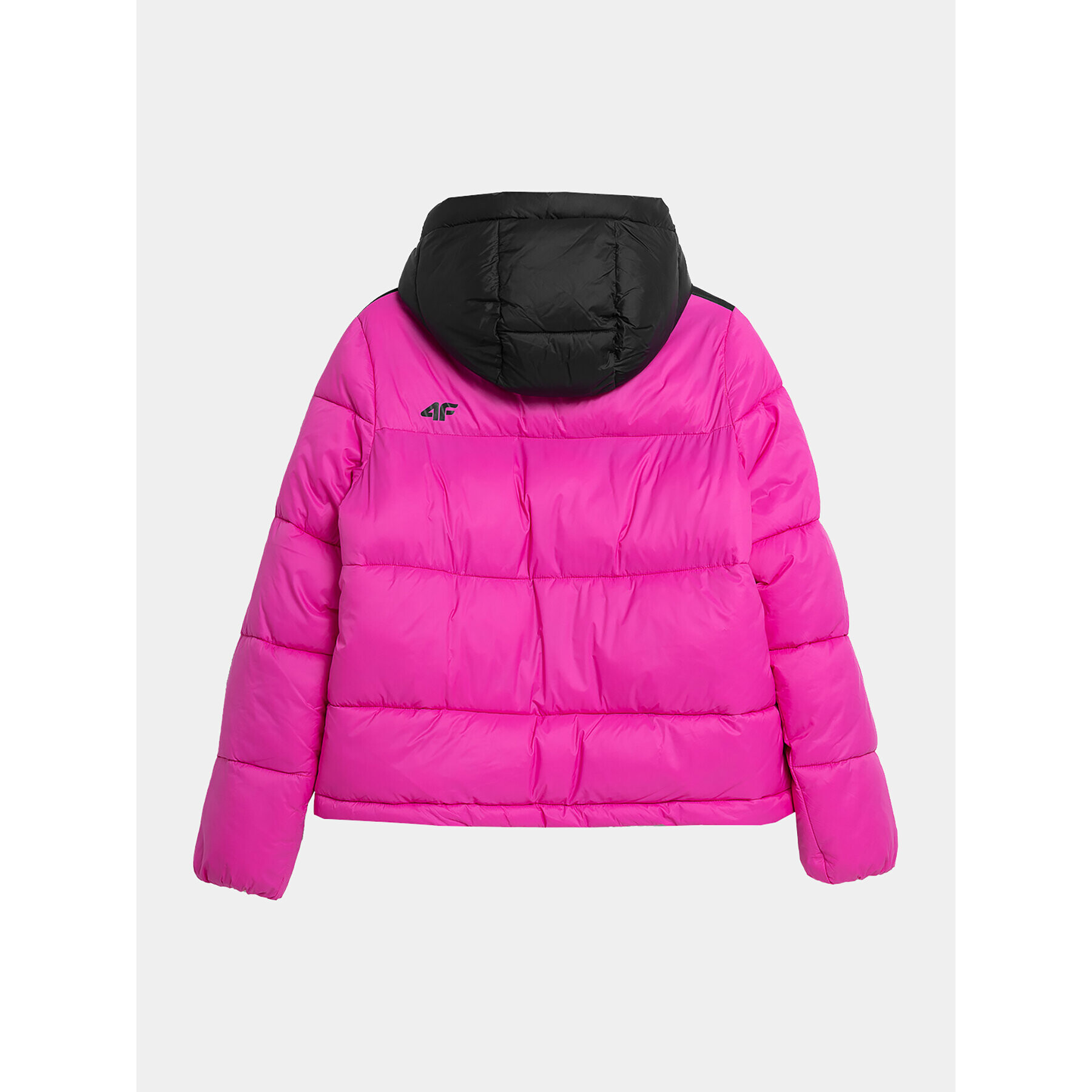 4F Пухено яке AW23TDJAF230 Розов Regular Fit - Pepit.bg