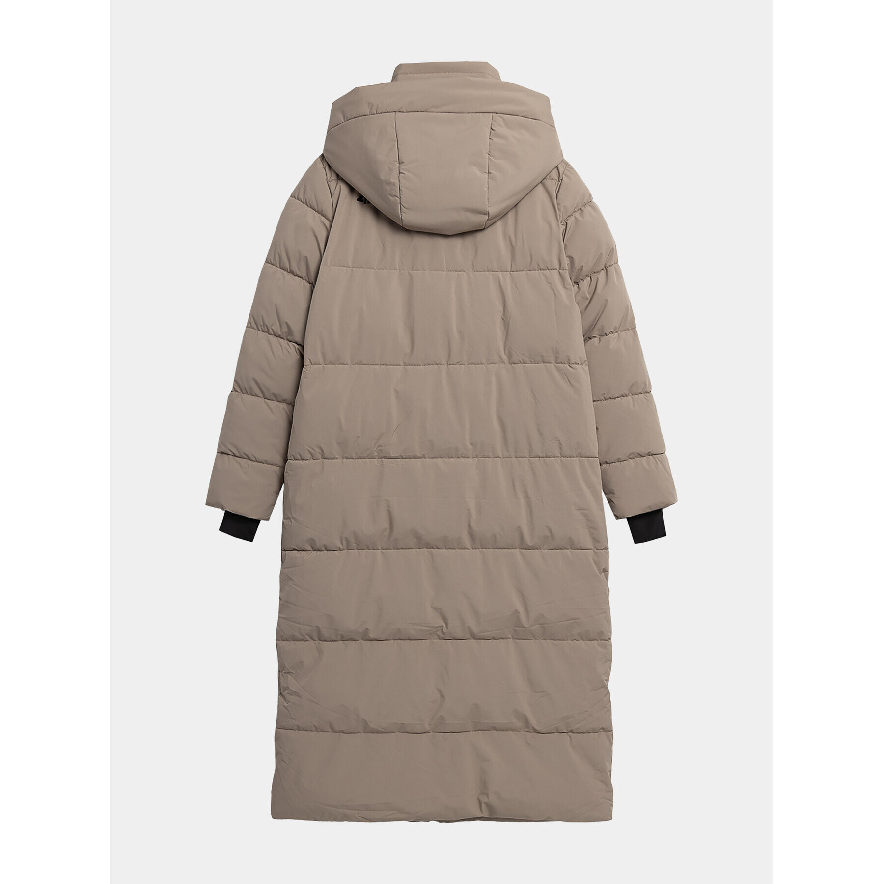 4F Пухено яке AW23TDJAF237 Кафяв Regular Fit - Pepit.bg