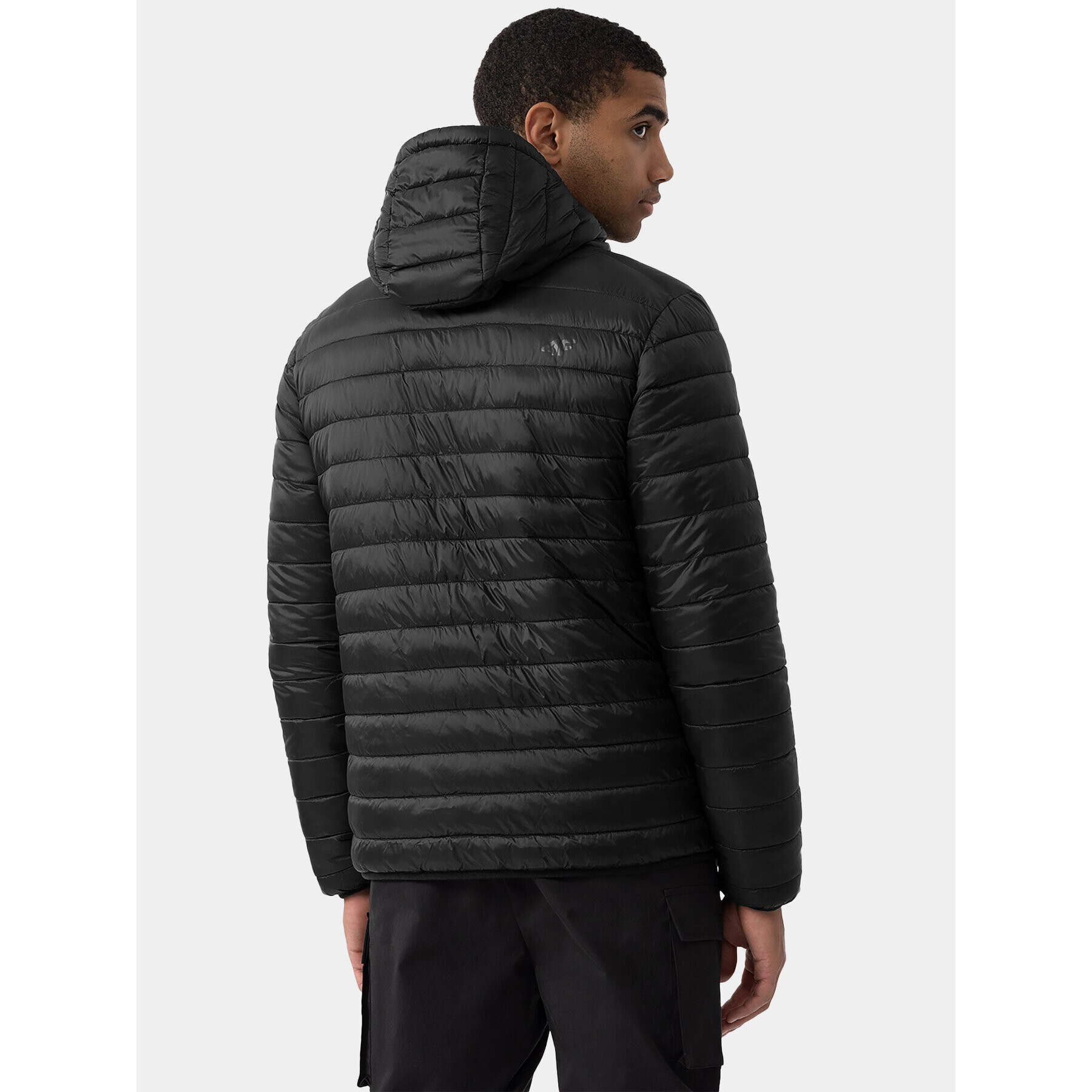 4F Пухено яке AW23TDJAM242 Зелен Regular Fit - Pepit.bg