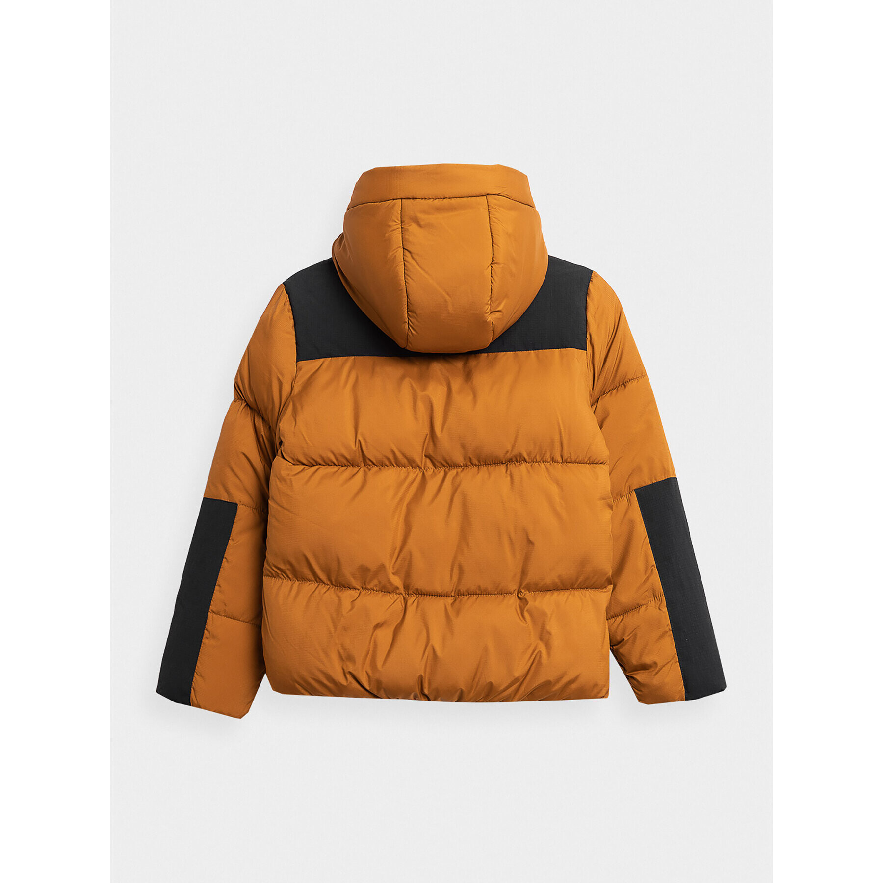 4F Пухено яке JAW23TDJAM276 Кафяв Regular Fit - Pepit.bg
