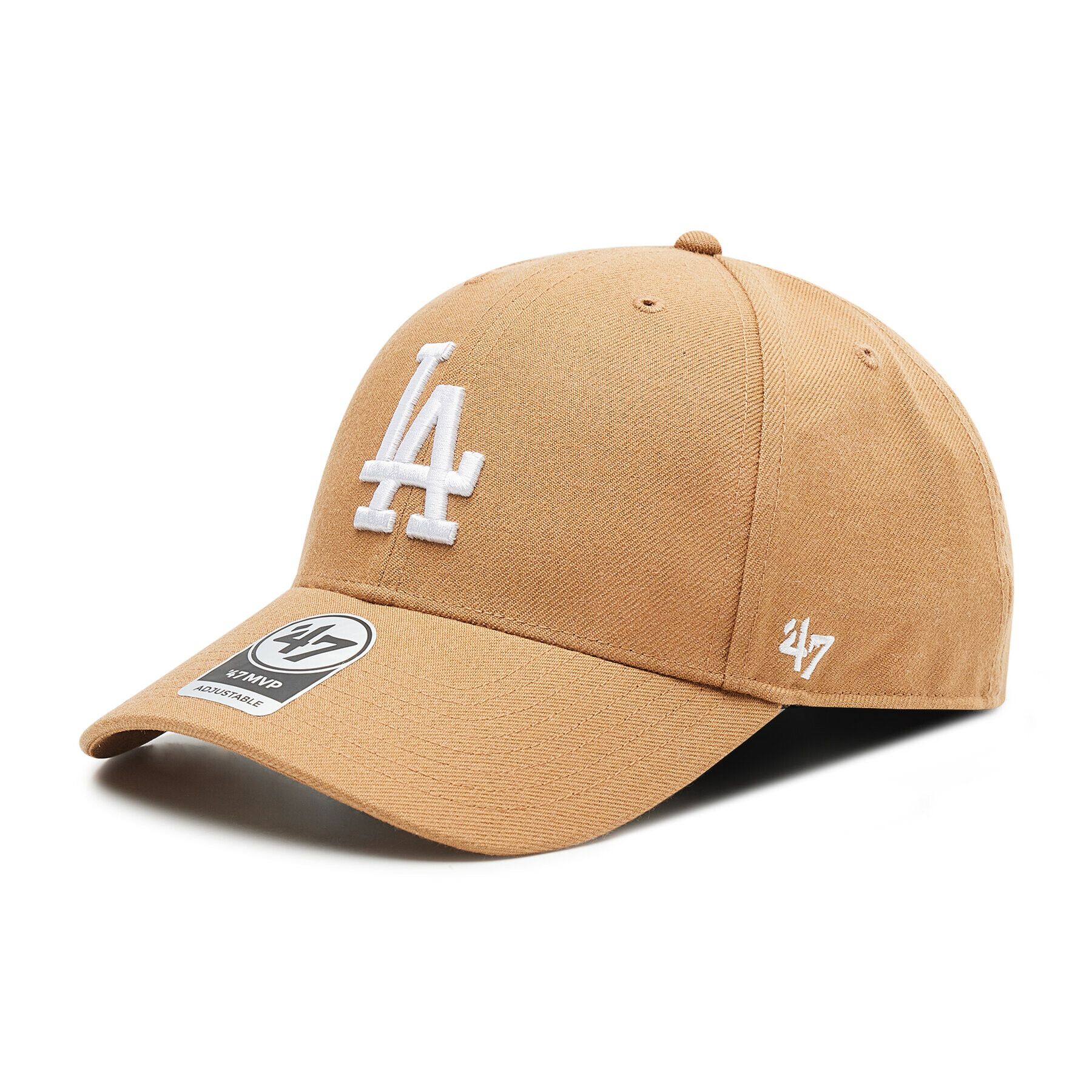 4F Шапка с козирка Los Angeles Dodgers B-MVPSP12WBP-QL Кафяв - Pepit.bg