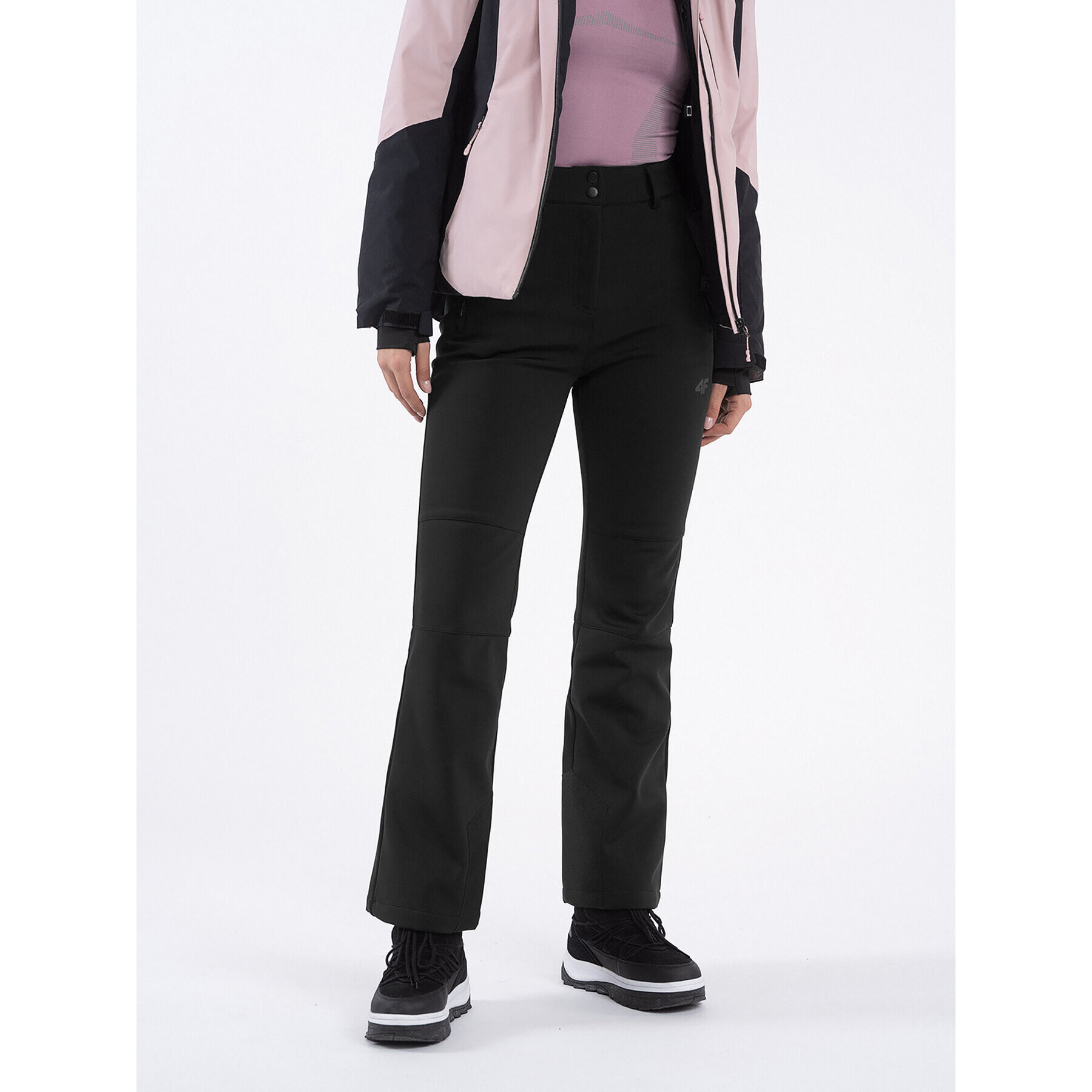 4F Ски панталони AW23TFTIF170 Черен Regular Fit - Pepit.bg