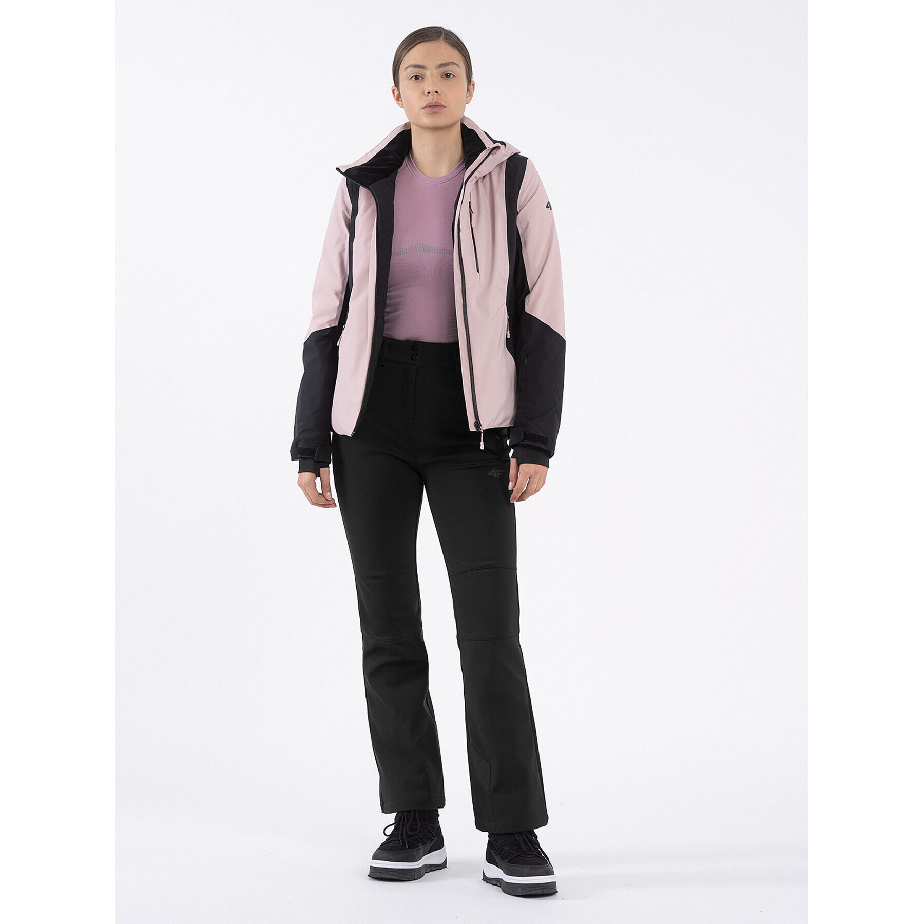 4F Ски панталони AW23TFTIF170 Черен Regular Fit - Pepit.bg