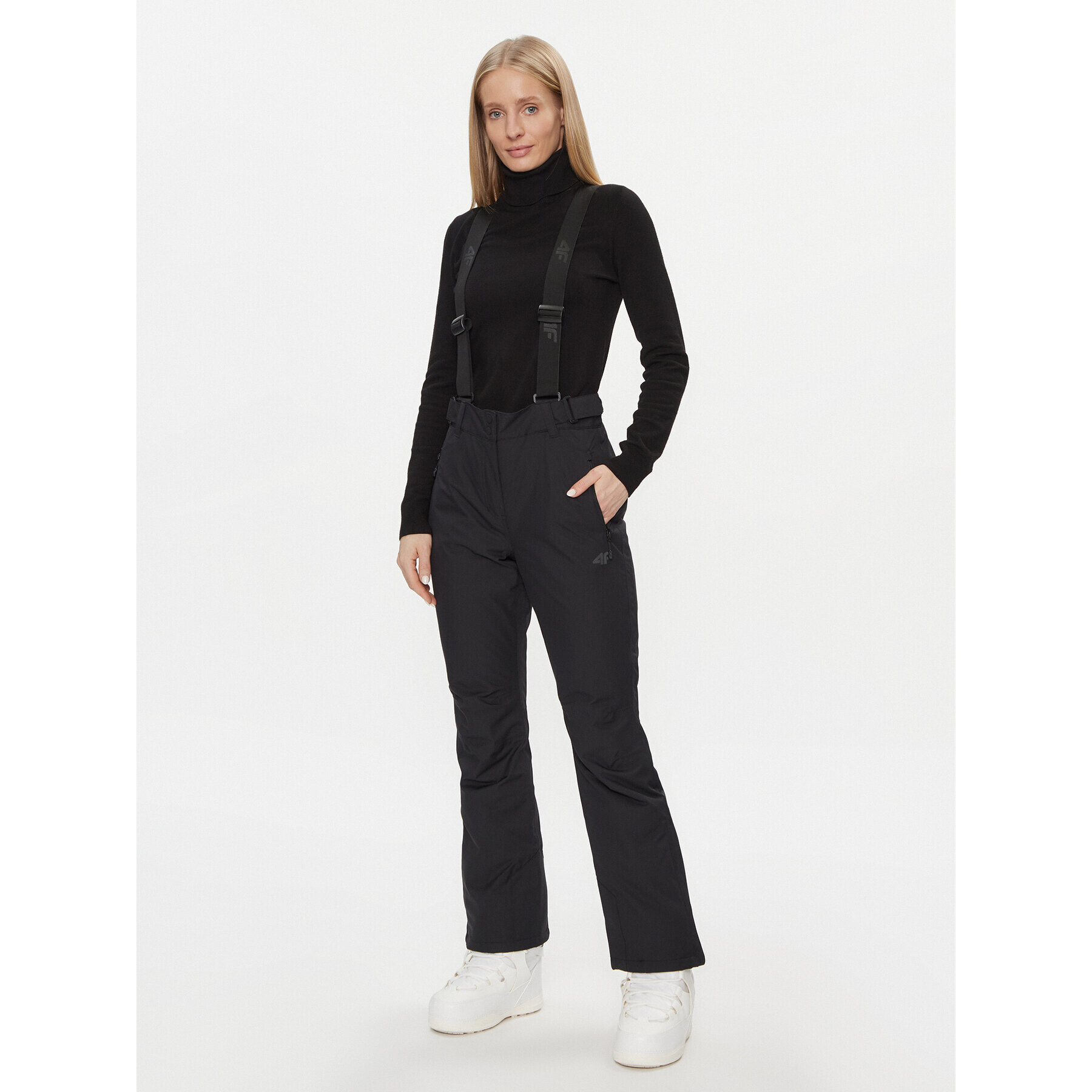 4F Ски панталони AW23TFTRF419 Черен Regular Fit - Pepit.bg