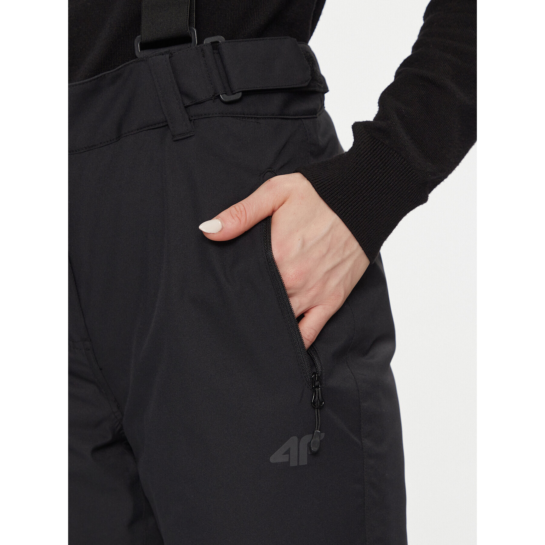 4F Ски панталони AW23TFTRF419 Черен Regular Fit - Pepit.bg