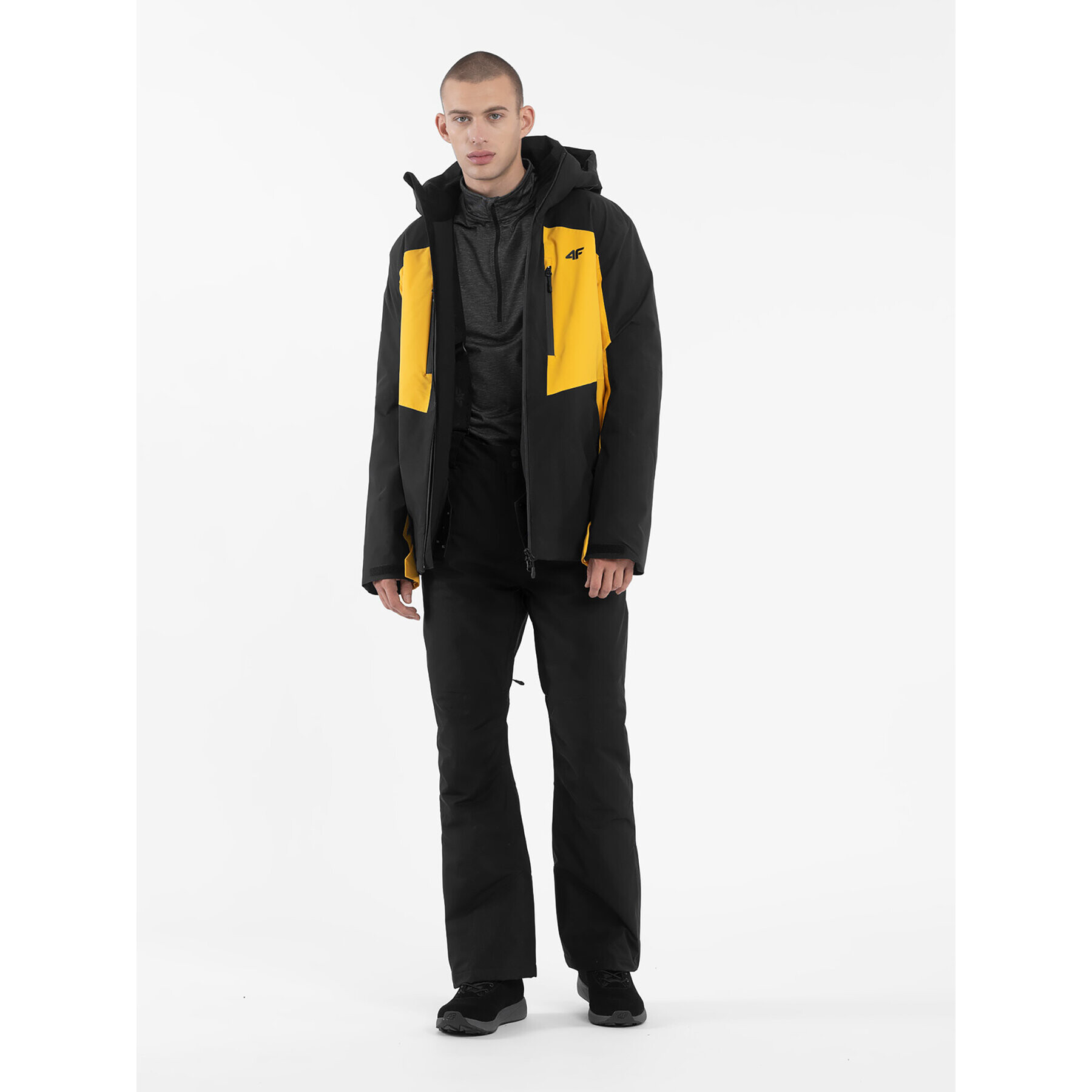4F Ски панталони AW23TFTRM402 Черен Regular Fit - Pepit.bg