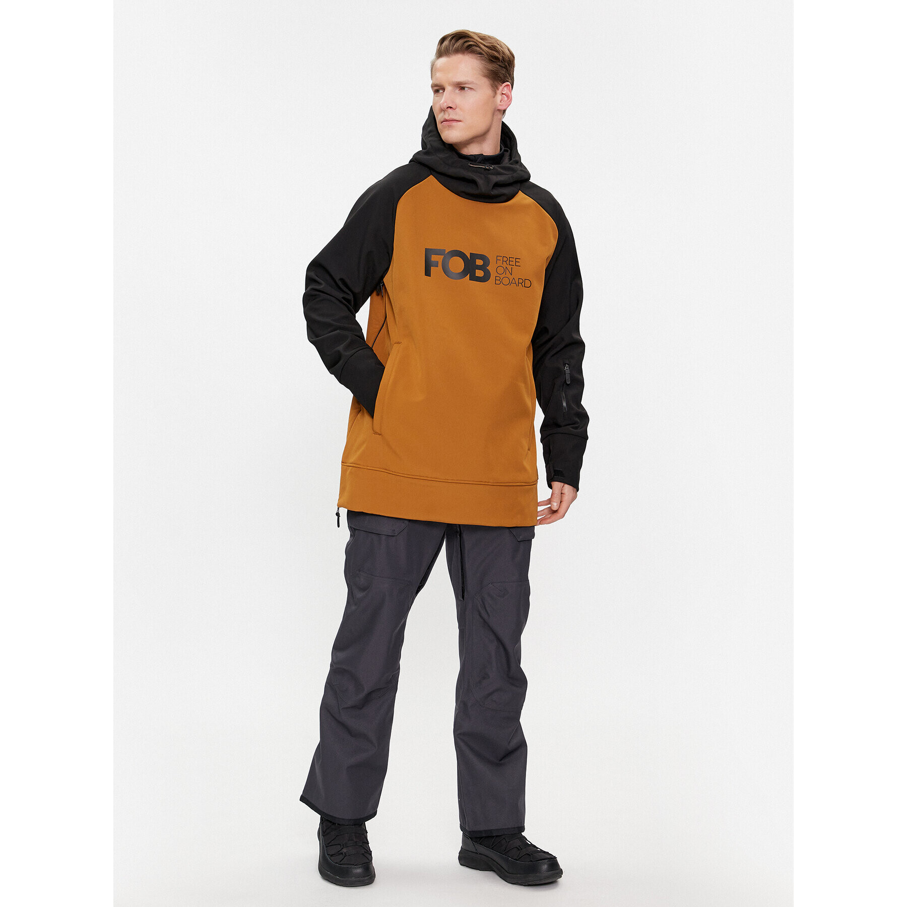 4F Ски панталони AW23TFTRM403 Сив Regular Fit - Pepit.bg