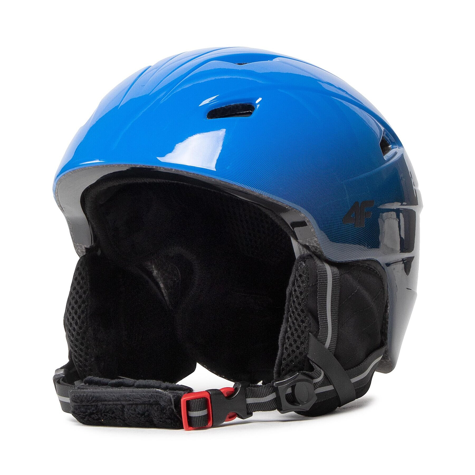 4F Скиорска каска JAW22AHELM016 Син - Pepit.bg