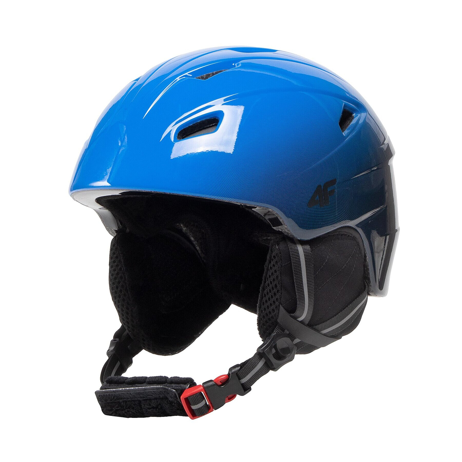 4F Скиорска каска JAW22AHELM016 Син - Pepit.bg