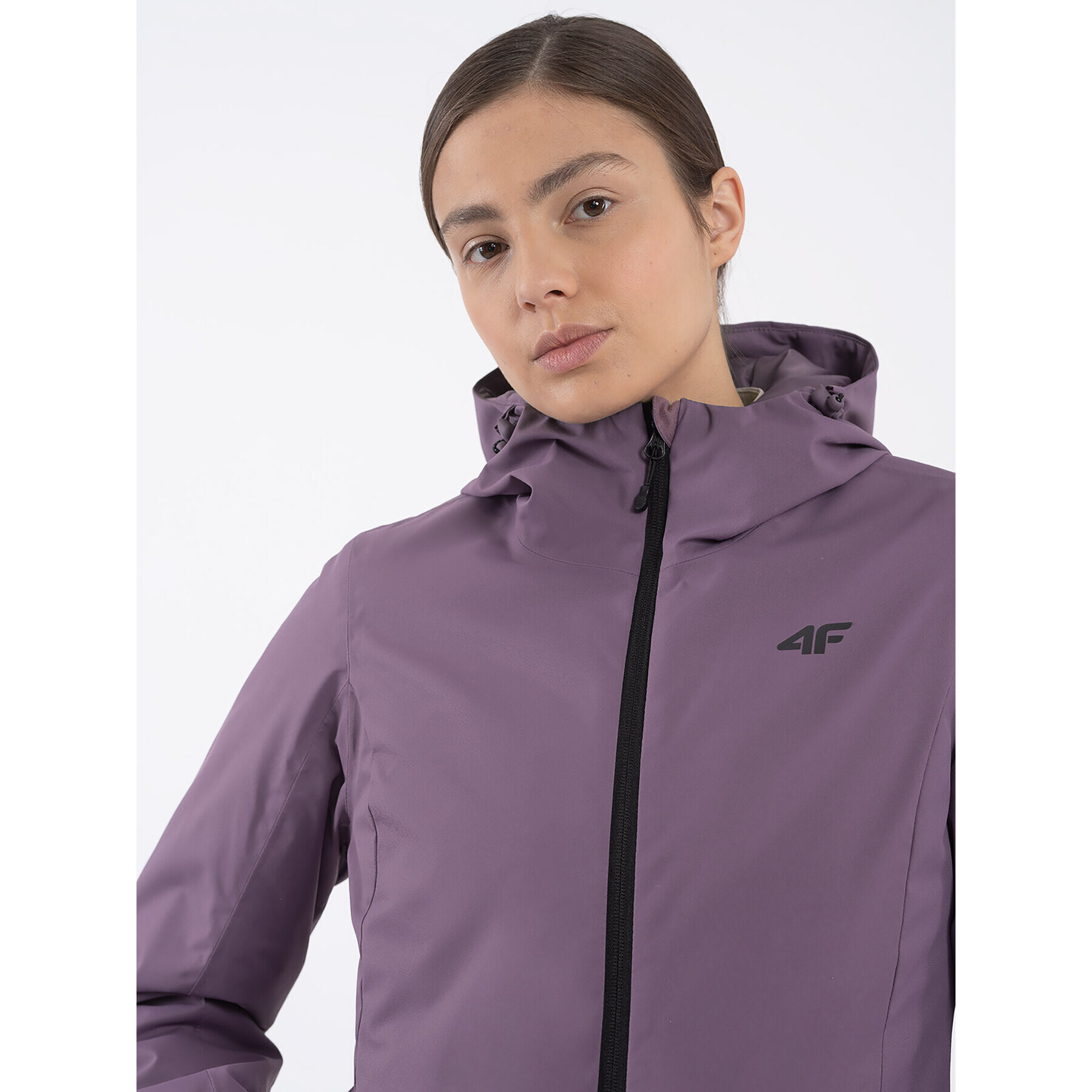 4F Скиорско яке AW23TJACF120 Виолетов Regular Fit - Pepit.bg