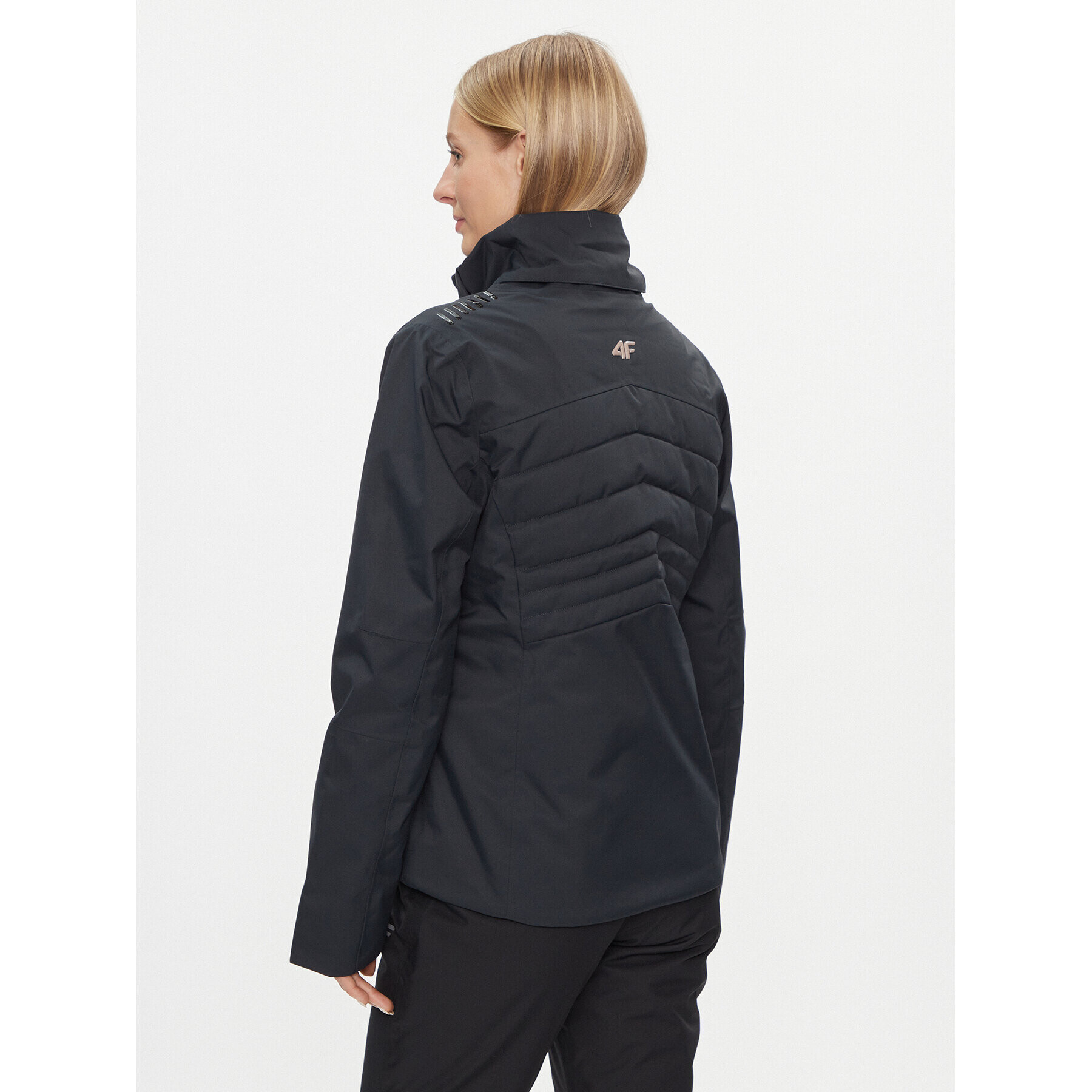 4F Скиорско яке AW23TTJAF339 Черен Slim Fit - Pepit.bg