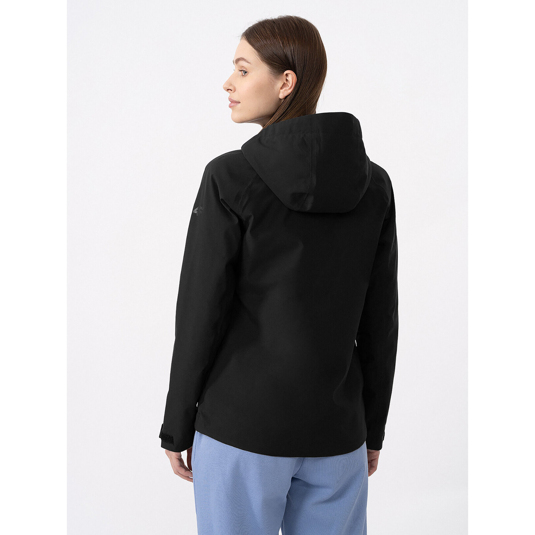4F Скиорско яке AW23TTJAF363 Черен Slim Fit - Pepit.bg
