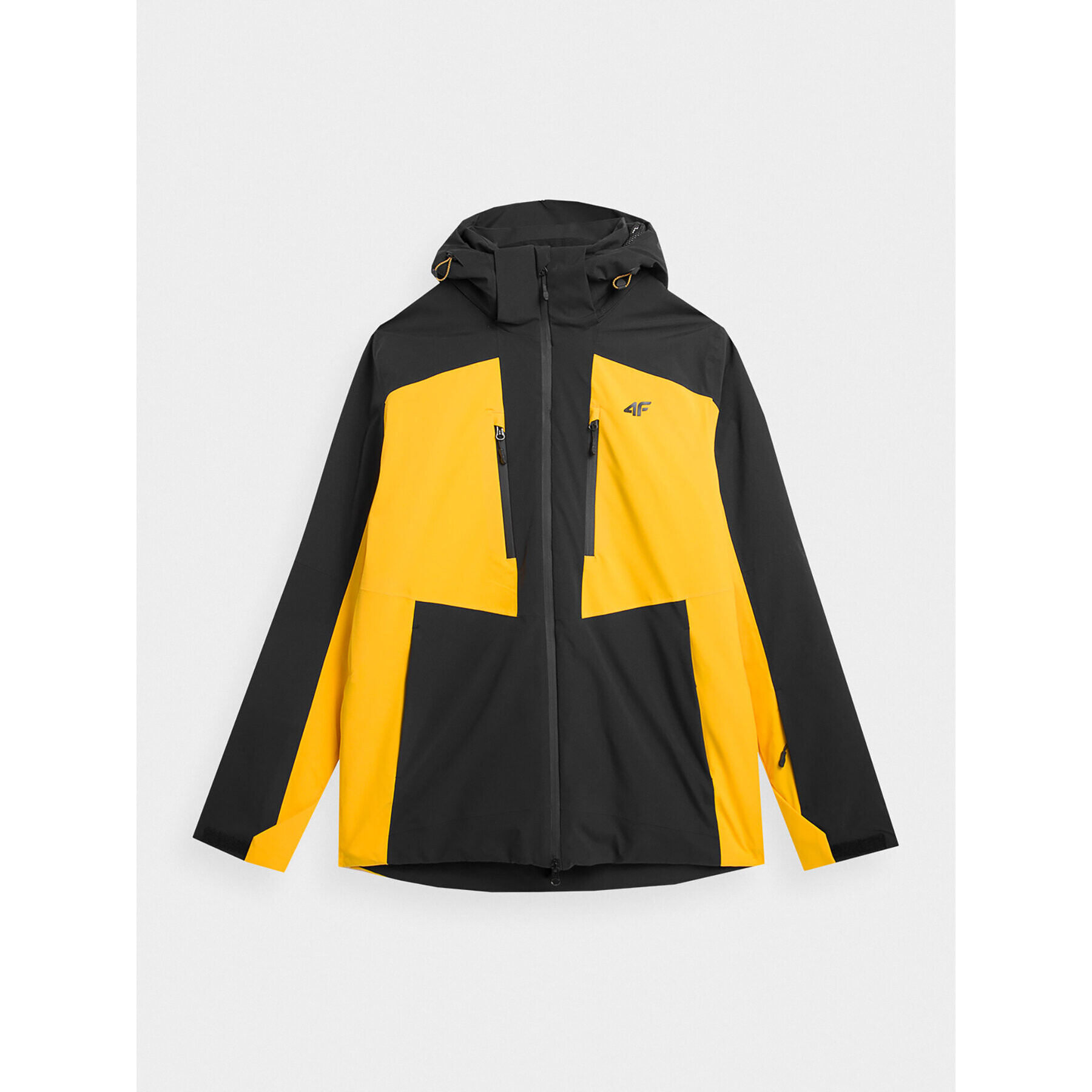 4F Скиорско яке AW23TTJAM345 Жълт Regular Fit - Pepit.bg