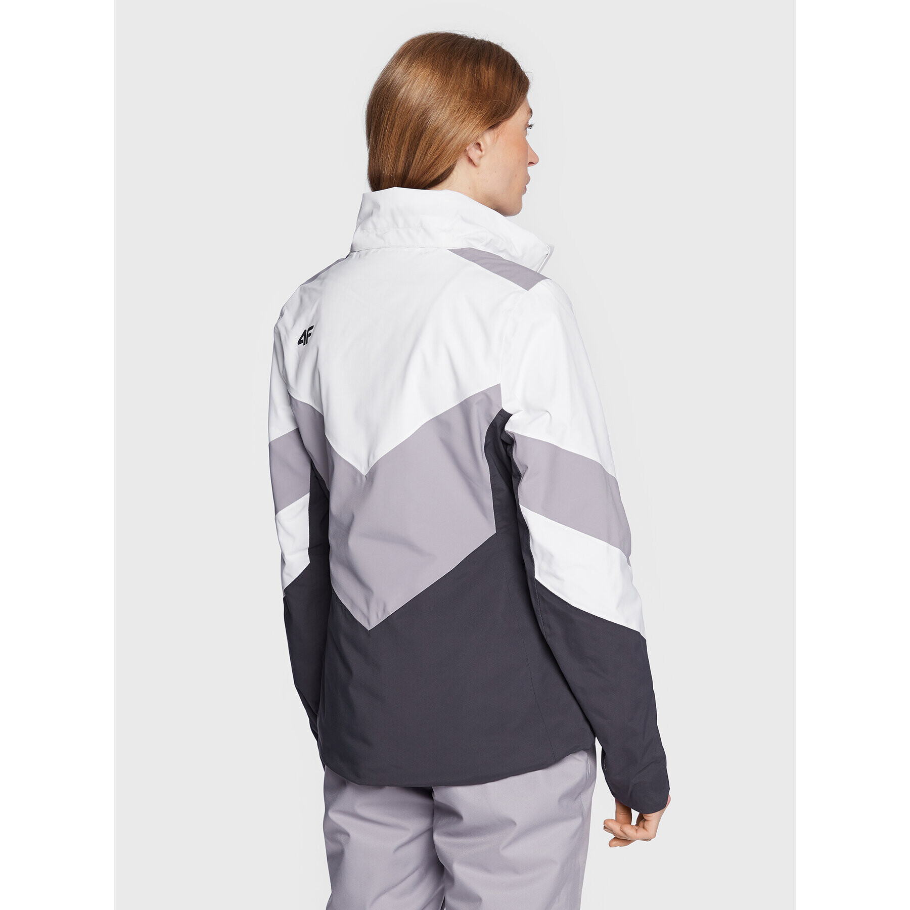 4F Скиорско яке H4Z22-KUDN008 Сив Regular Fit - Pepit.bg
