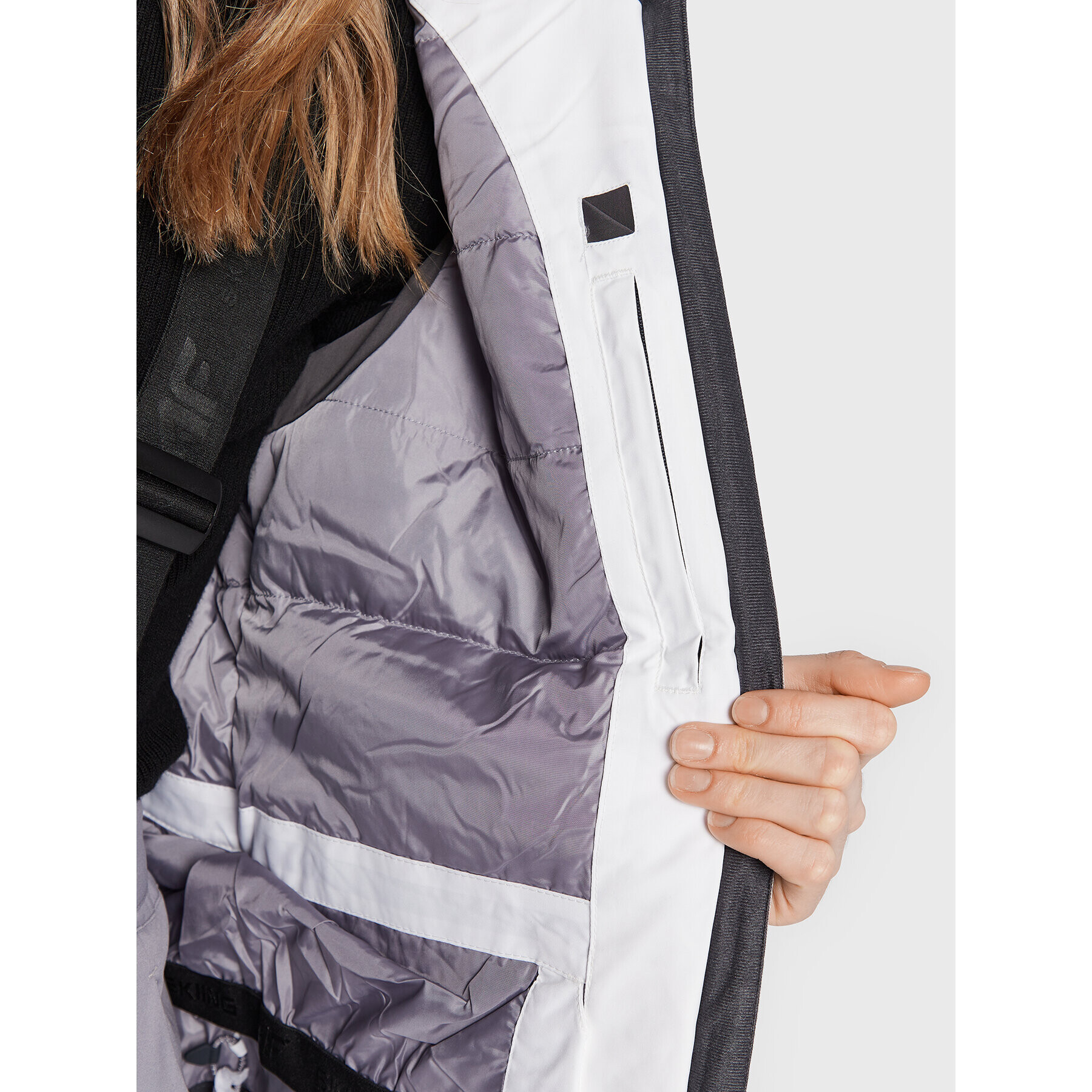 4F Скиорско яке H4Z22-KUDN008 Сив Regular Fit - Pepit.bg