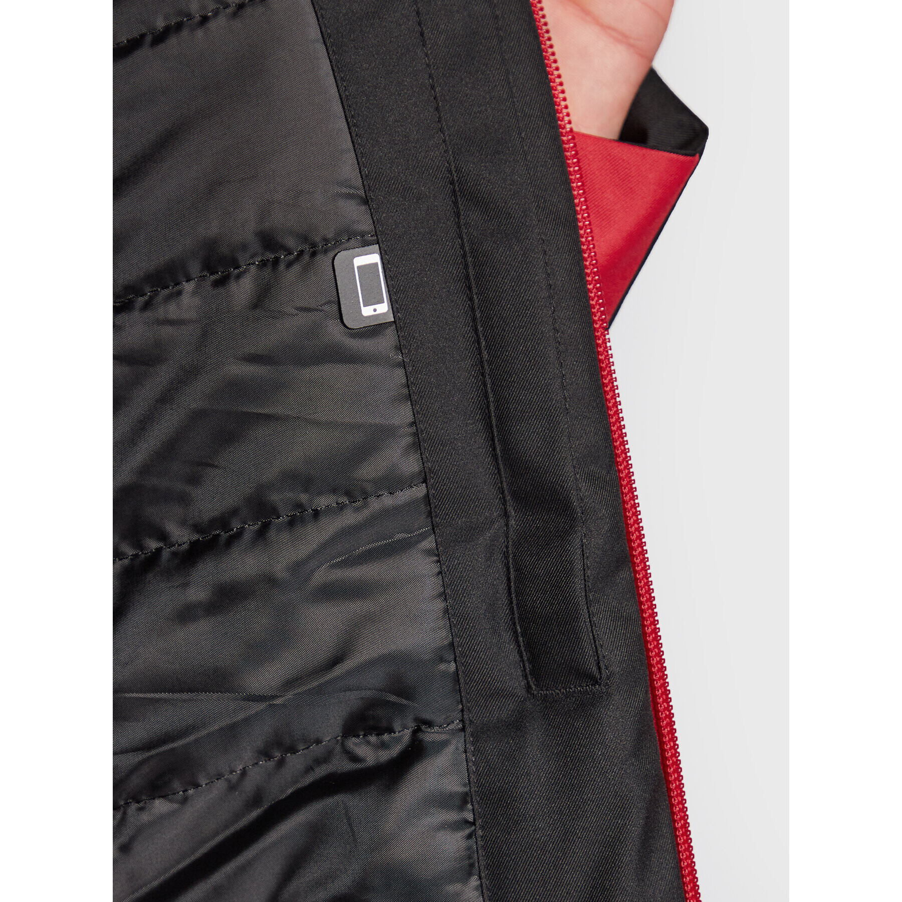 4F Скиорско яке H4Z22-KUMN002 Черен Regular Fit - Pepit.bg