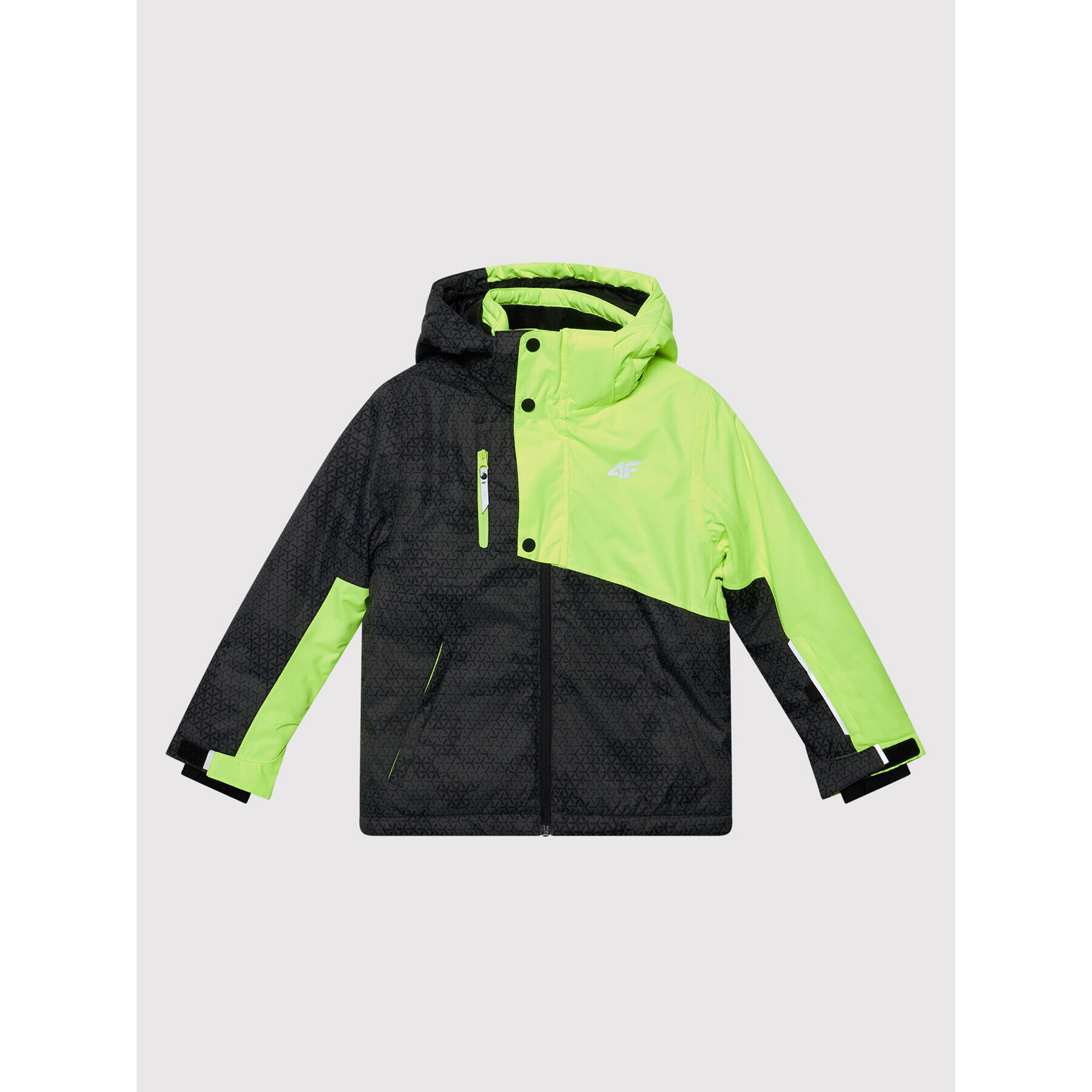 4F Скиорско яке JKUMN002A Жълт Regular Fit - Pepit.bg