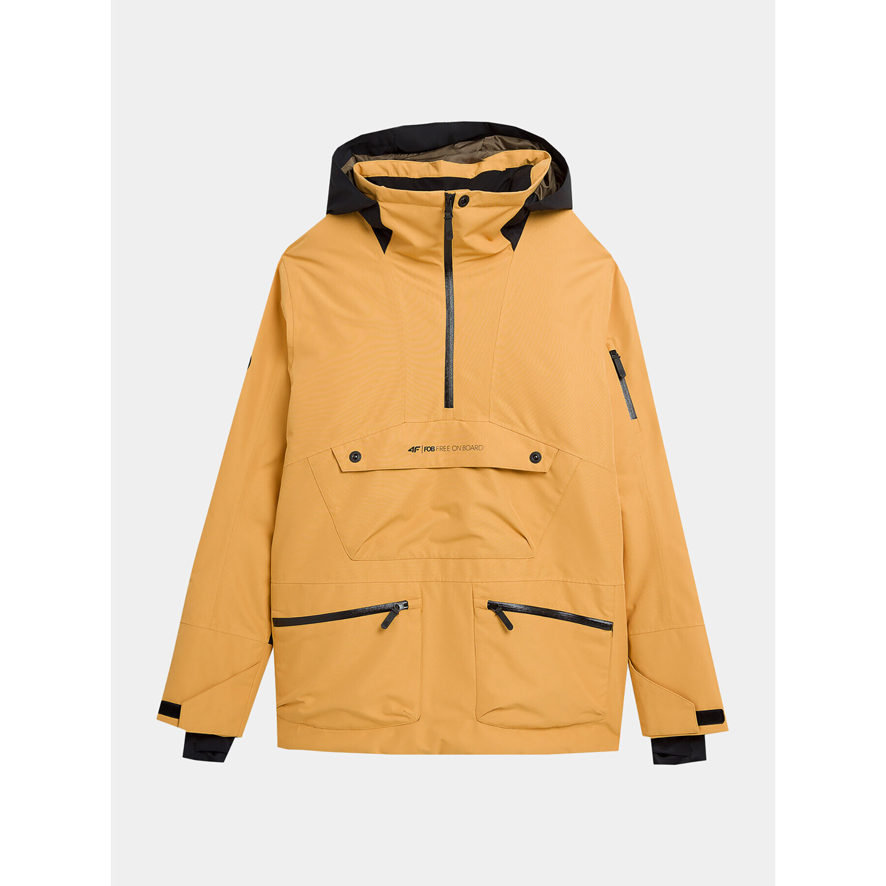 4F Сноуборд яке AW23TTJAM290 Оранжев Regular Fit - Pepit.bg