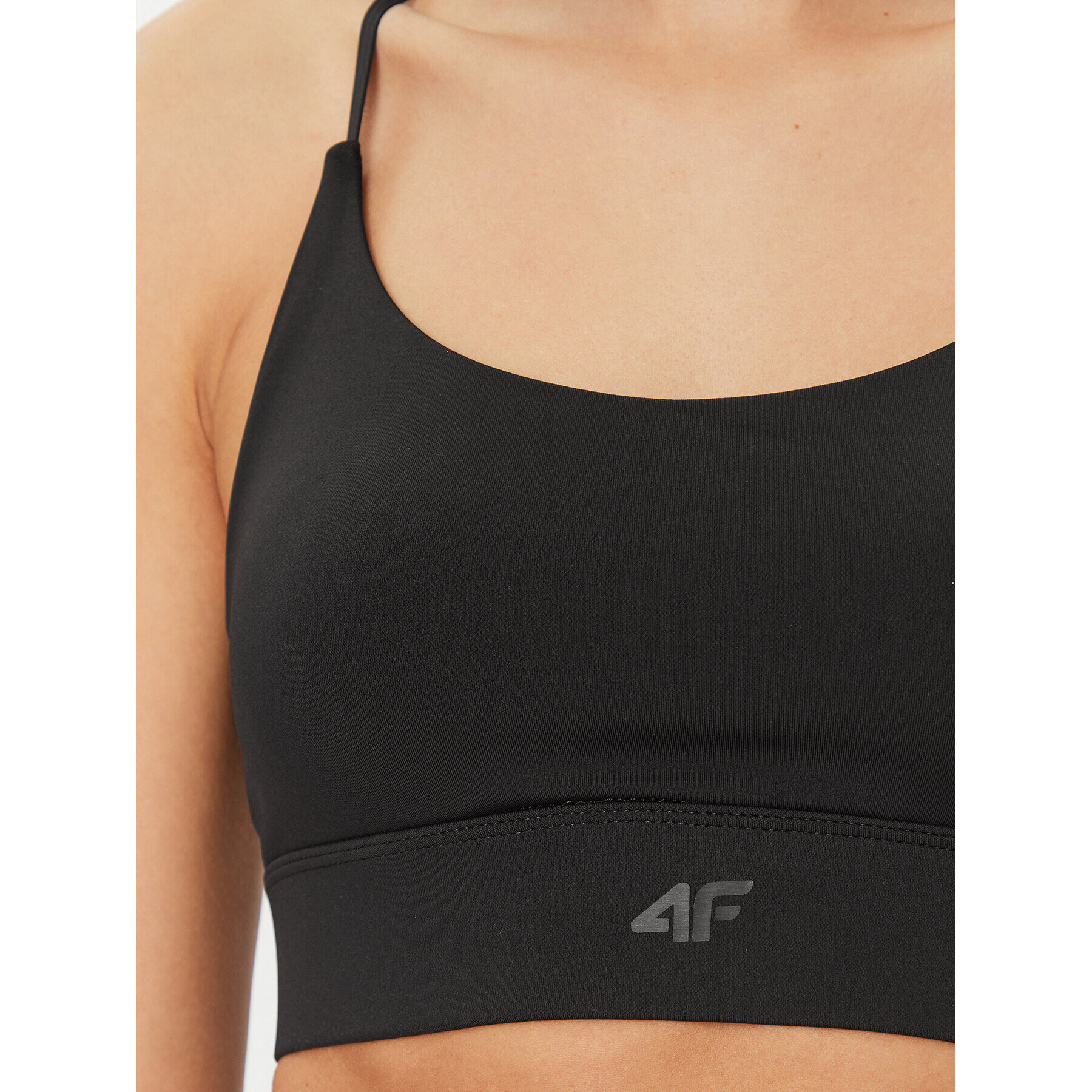 4F Спортен сутиен AW23USBAF079 Черен - Pepit.bg