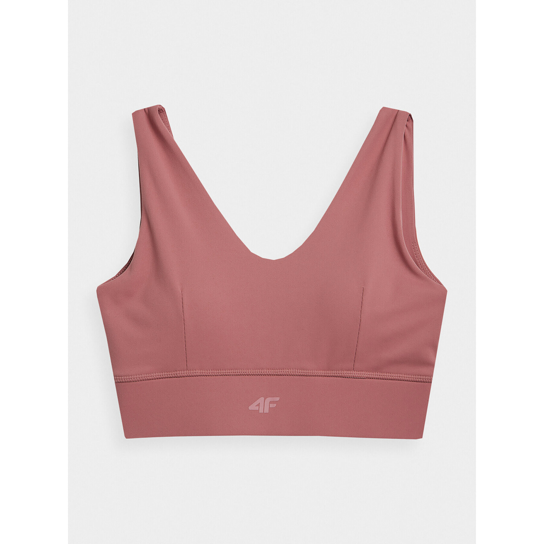 4F Спортен сутиен AW23USBAF080 Червен Slim Fit - Pepit.bg