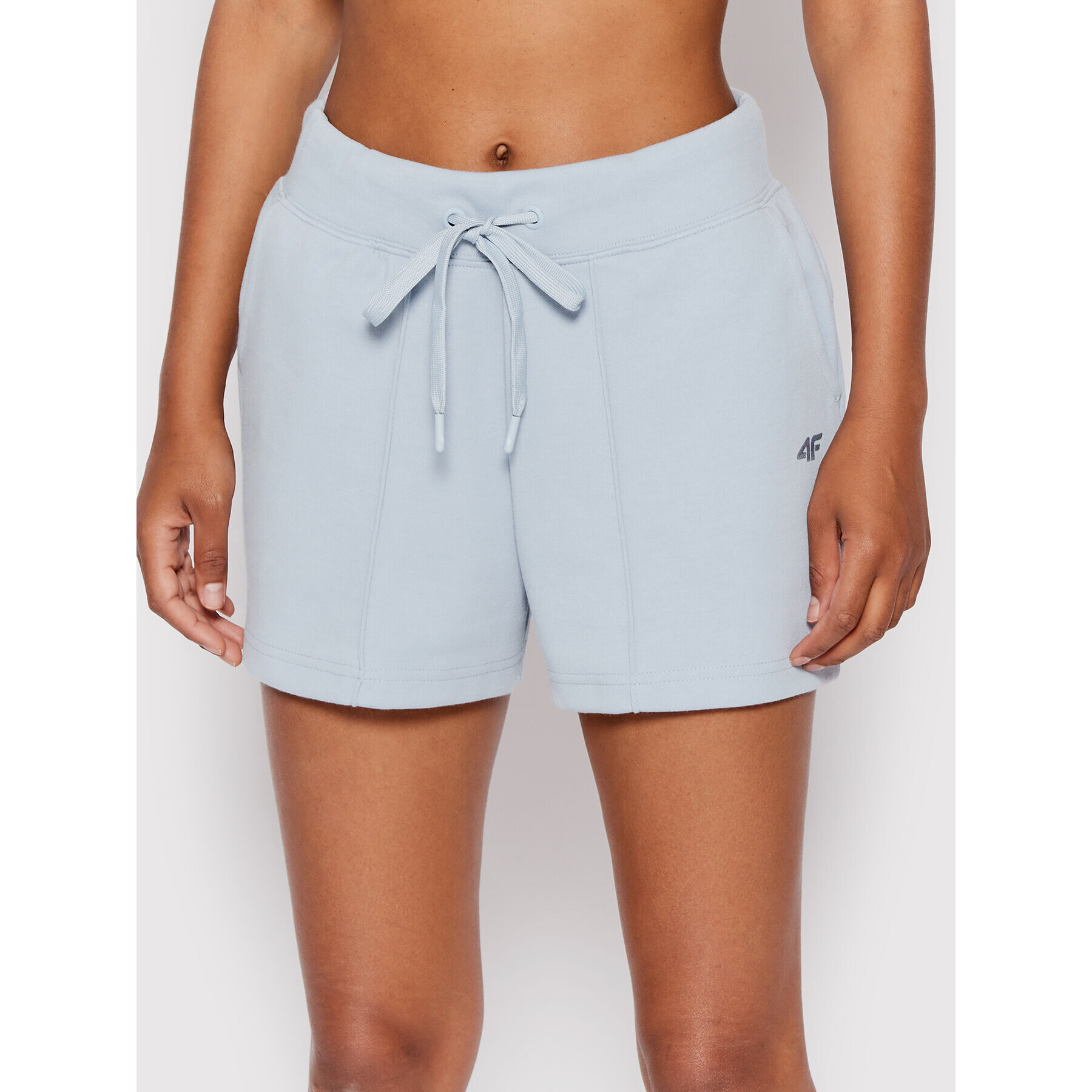4F Спортни шорти H4L22-SKDD017 Син Regular Fit - Pepit.bg