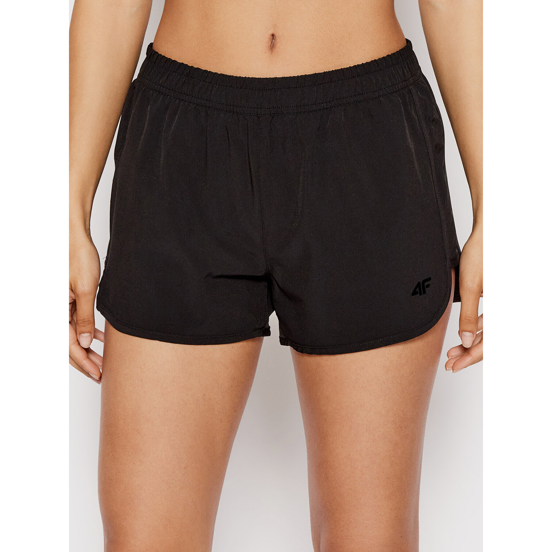 4F Спортни шорти H4L22-SKDT012 Черен Regular Fit - Pepit.bg