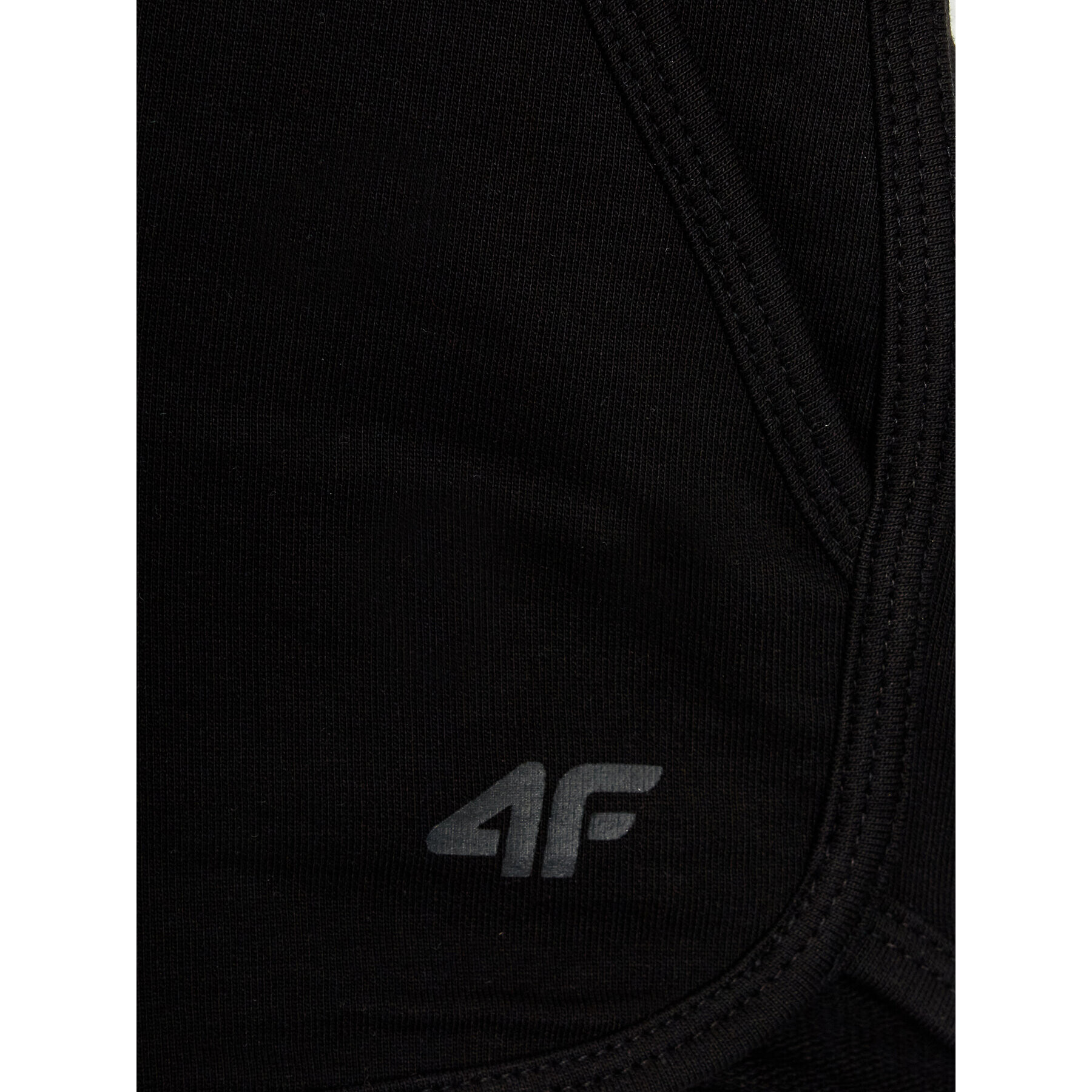 4F Спортни шорти HJL22-JSKDD002 Черен Regular Fit - Pepit.bg