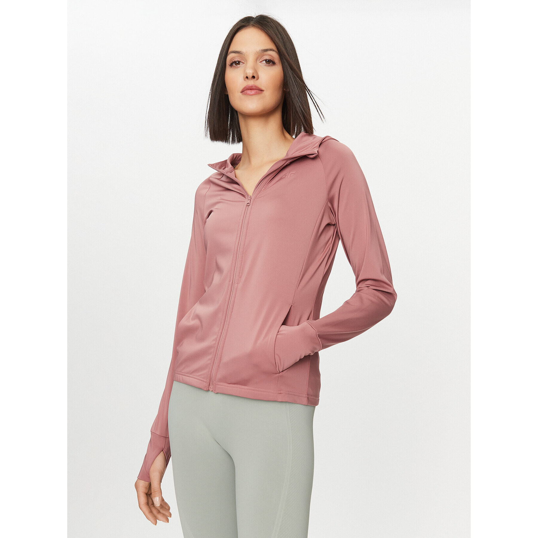4F Суитшърт AW23TFSWF208 Розов Regular Fit - Pepit.bg