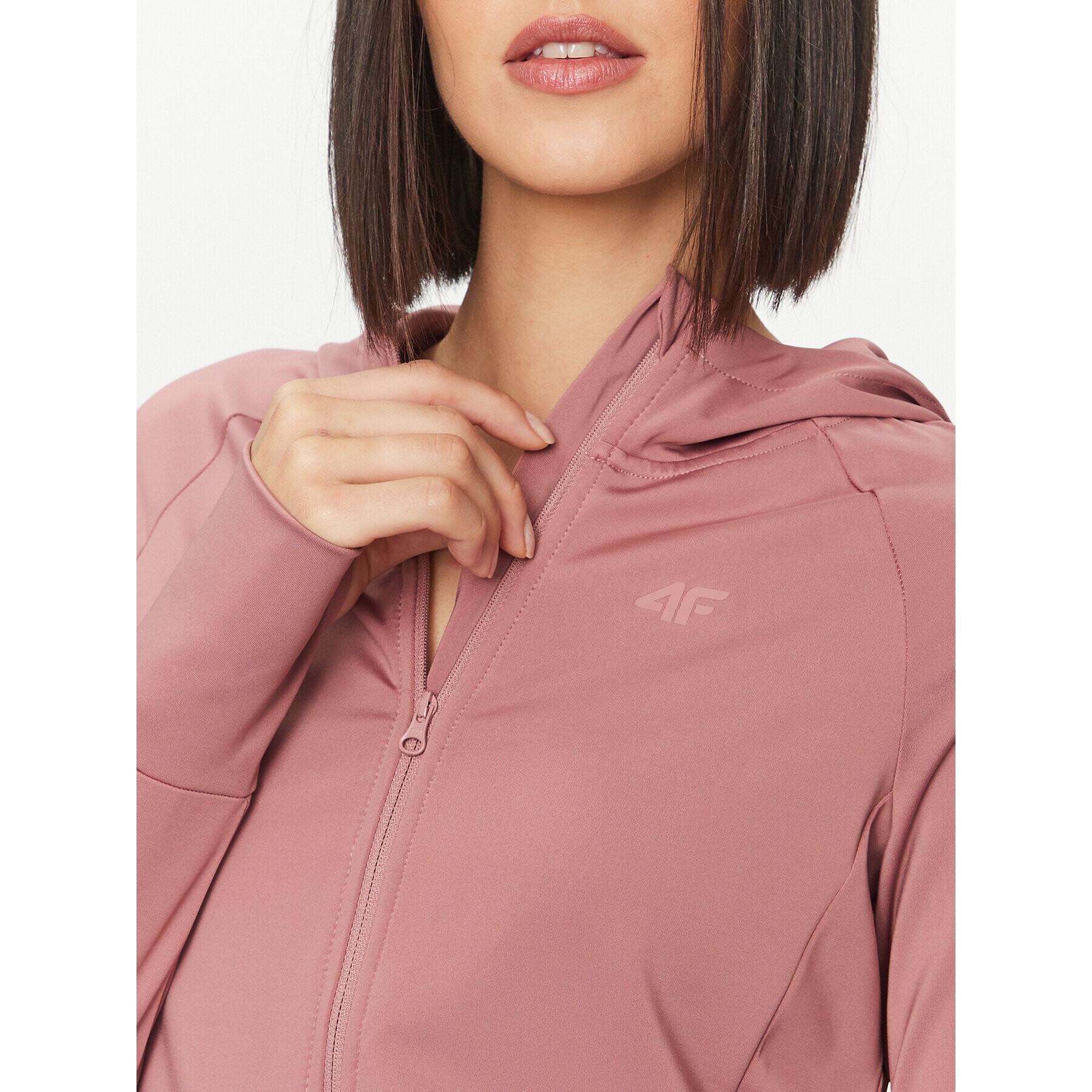 4F Суитшърт AW23TFSWF208 Розов Regular Fit - Pepit.bg