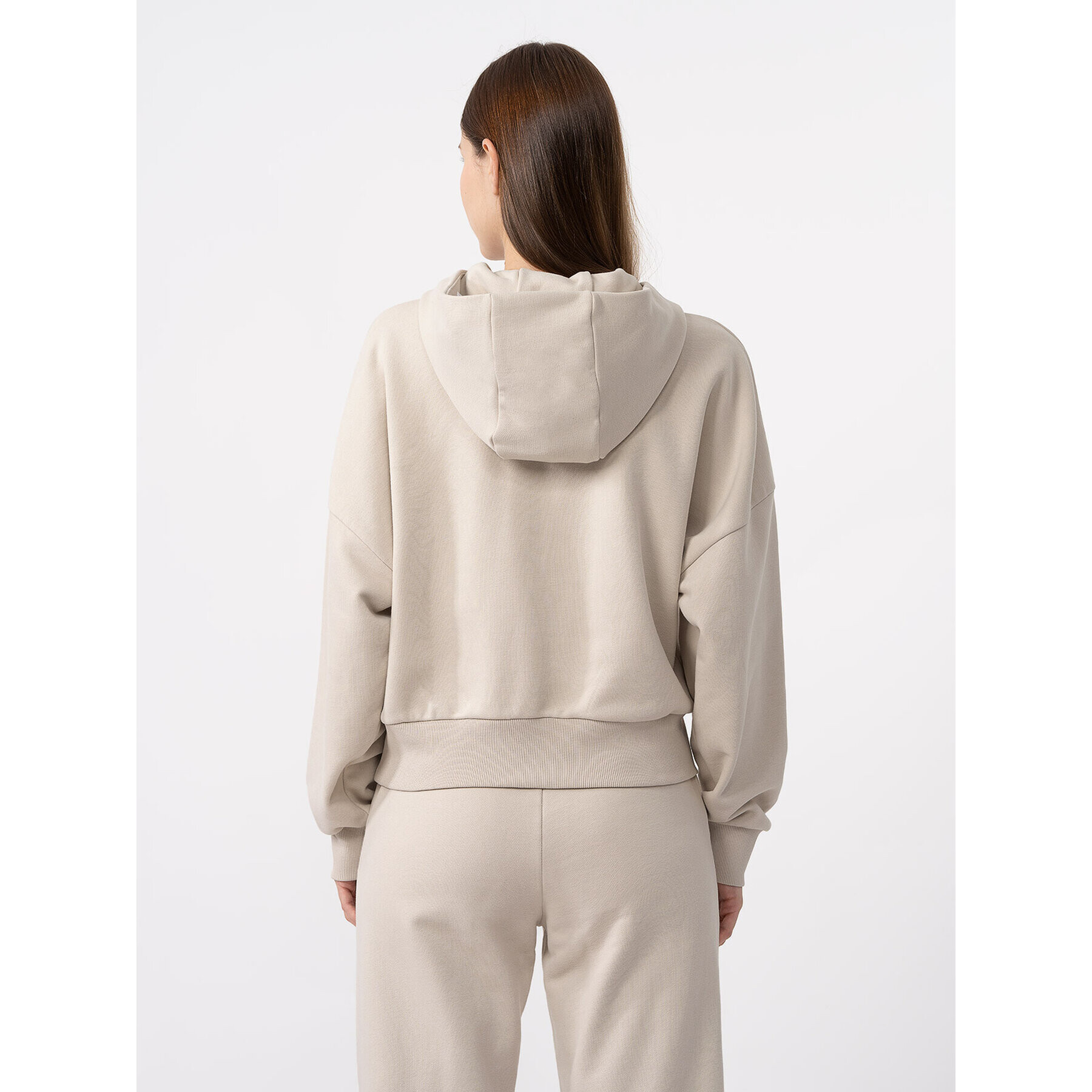 4F Суитшърт AW23TSWSF0717 Бежов Regular Fit - Pepit.bg