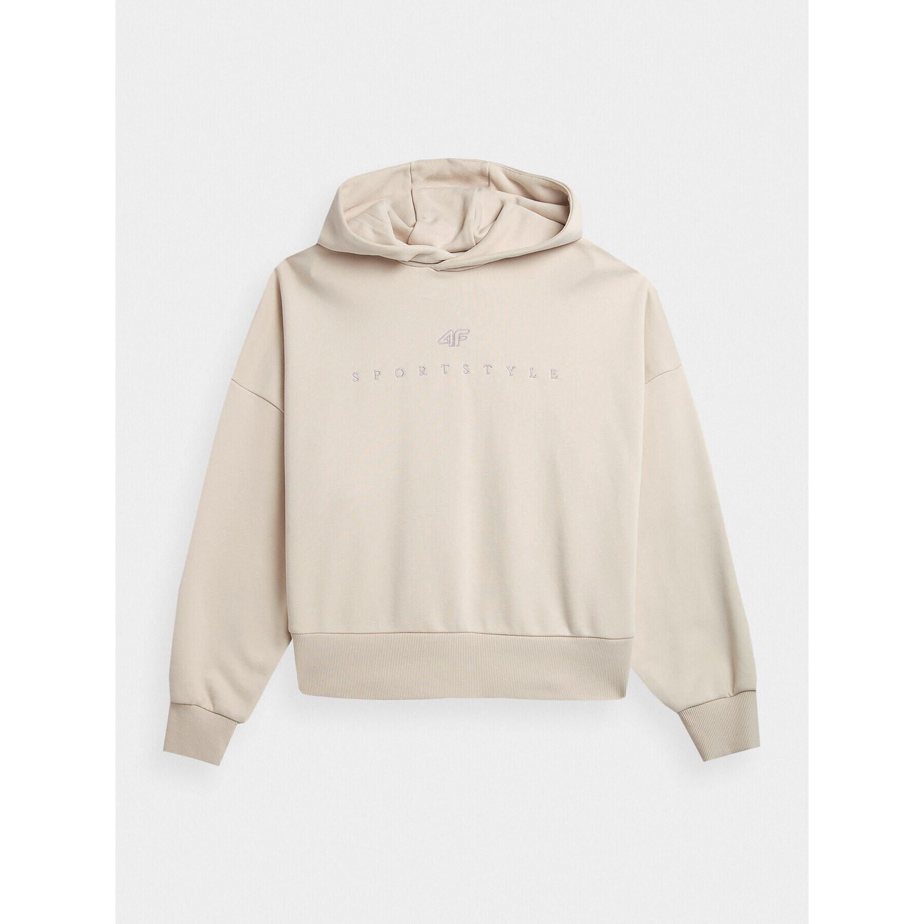 4F Суитшърт AW23TSWSF0717 Бежов Regular Fit - Pepit.bg