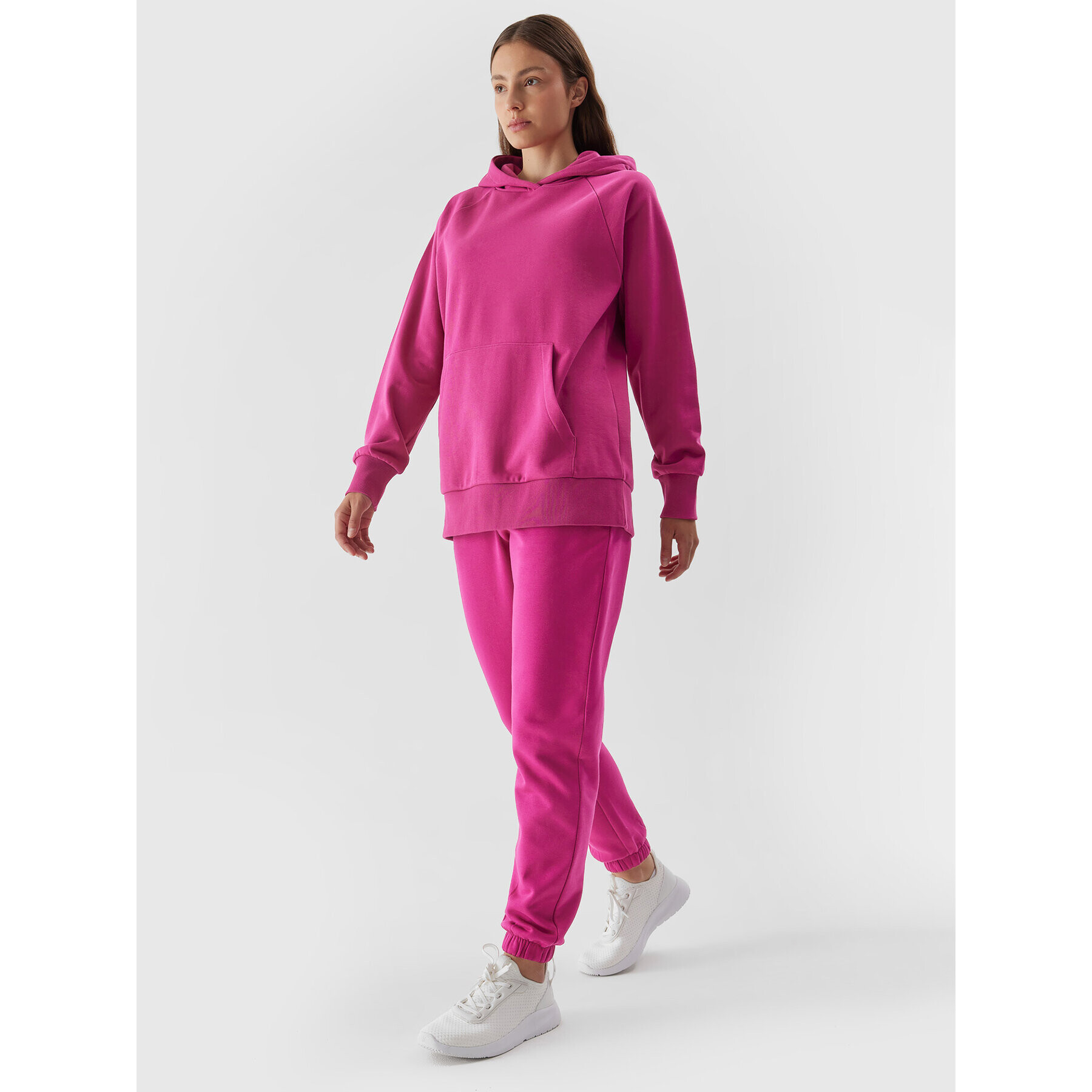 4F Суитшърт AW23TSWSF0725 Розов Regular Fit - Pepit.bg