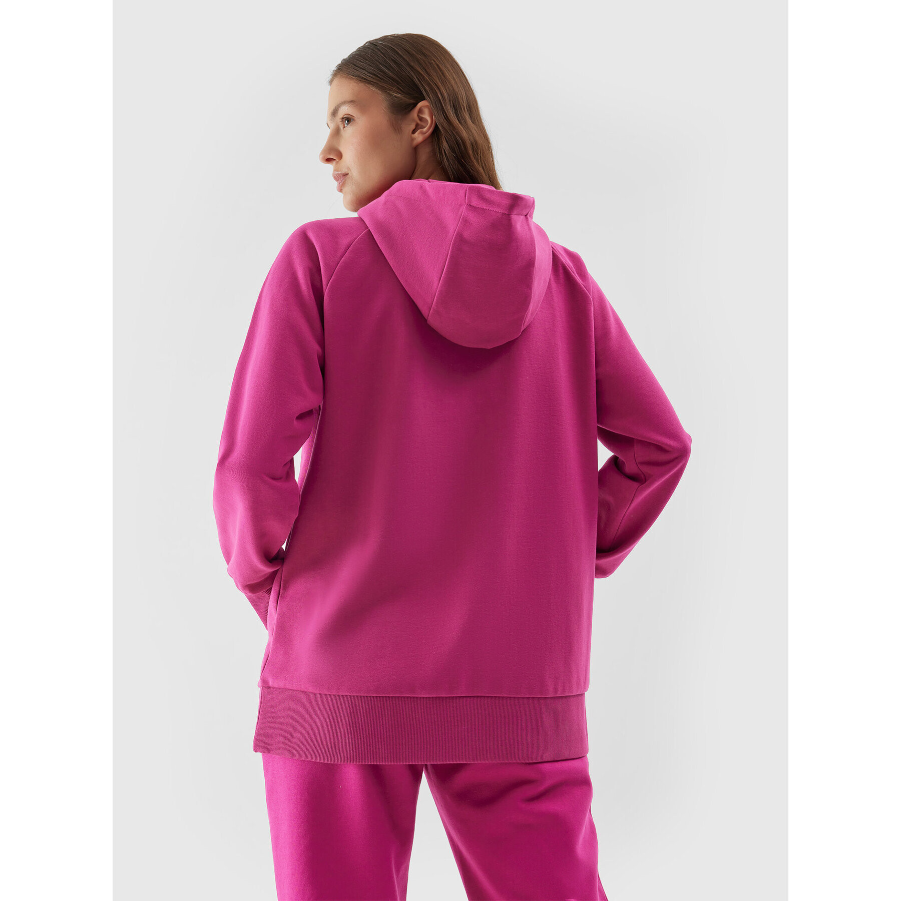 4F Суитшърт AW23TSWSF0725 Розов Regular Fit - Pepit.bg