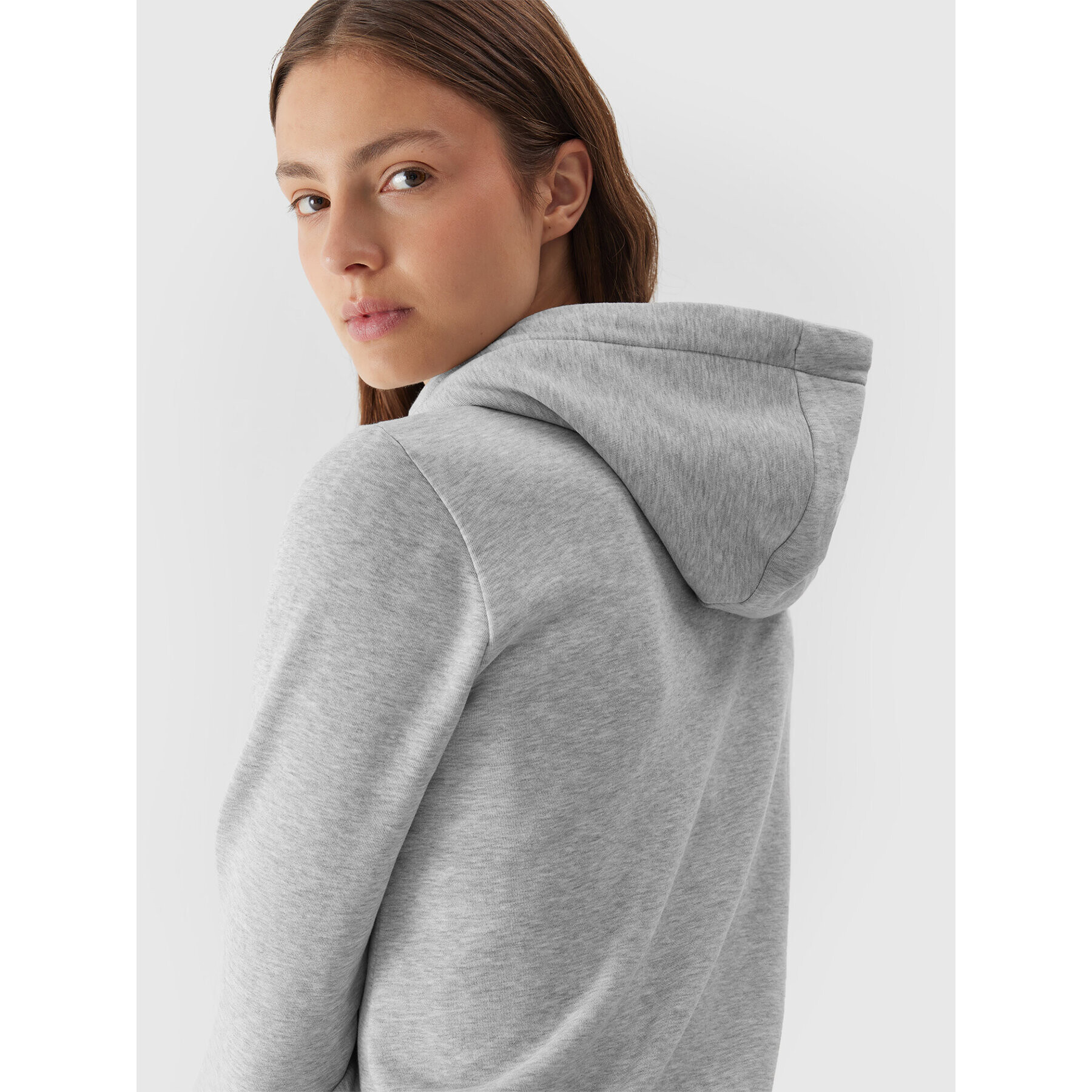 4F Суитшърт AW23TSWSF0730 Сив Regular Fit - Pepit.bg