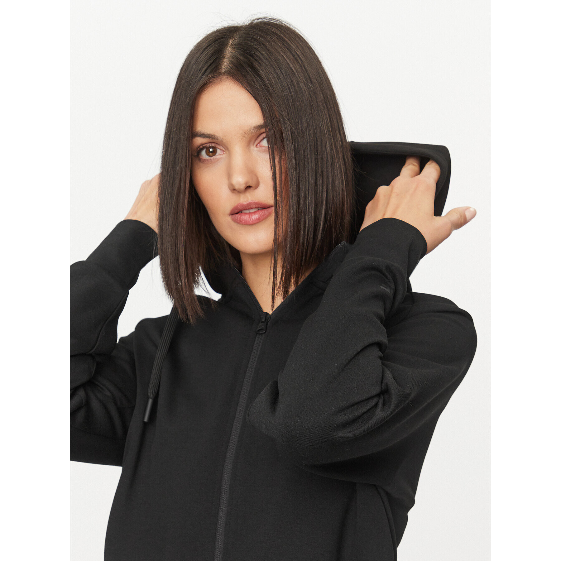 4F Суитшърт AW23TSWSF0766 Черен Regular Fit - Pepit.bg