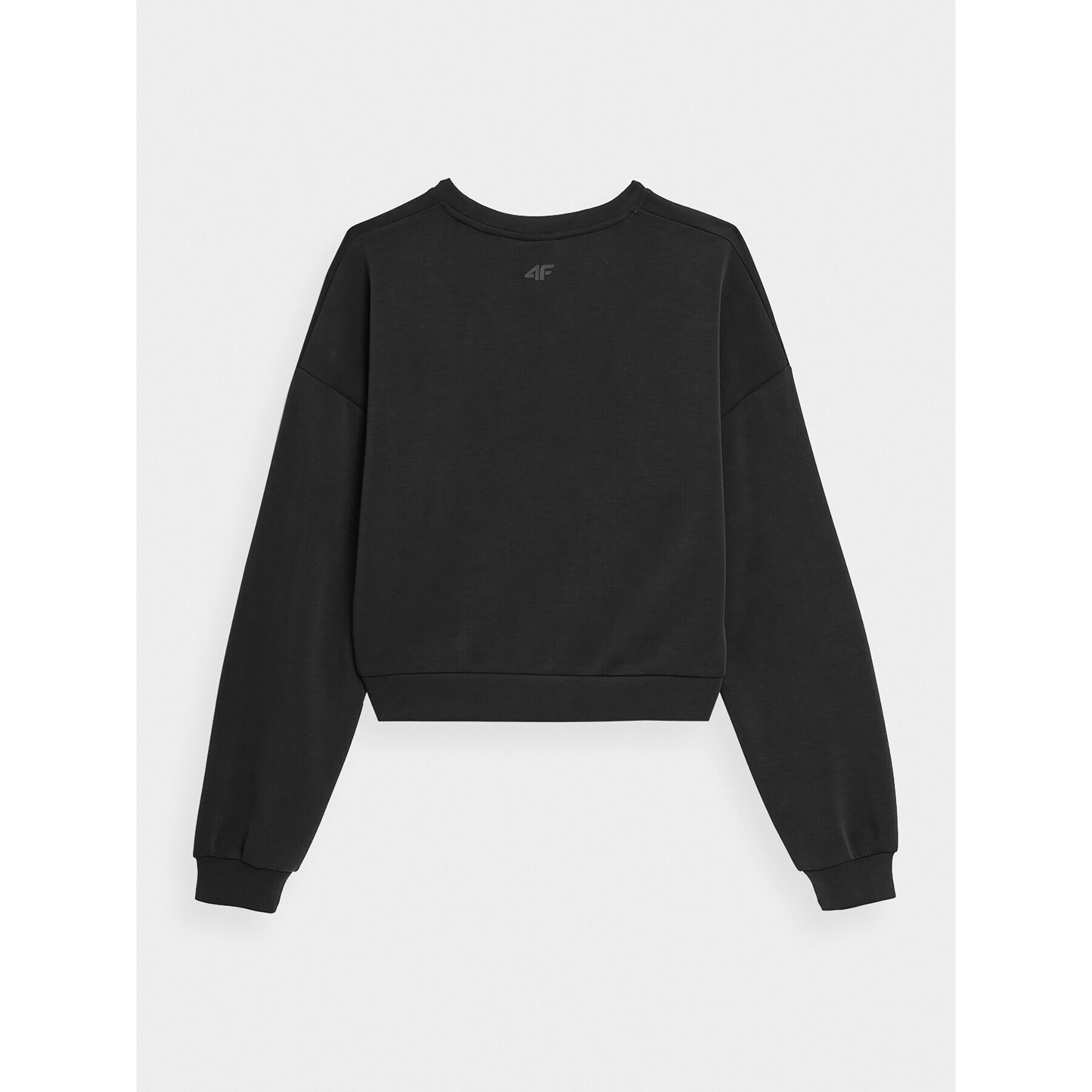 4F Суитшърт AW23TSWSF701 Черен Regular Fit - Pepit.bg