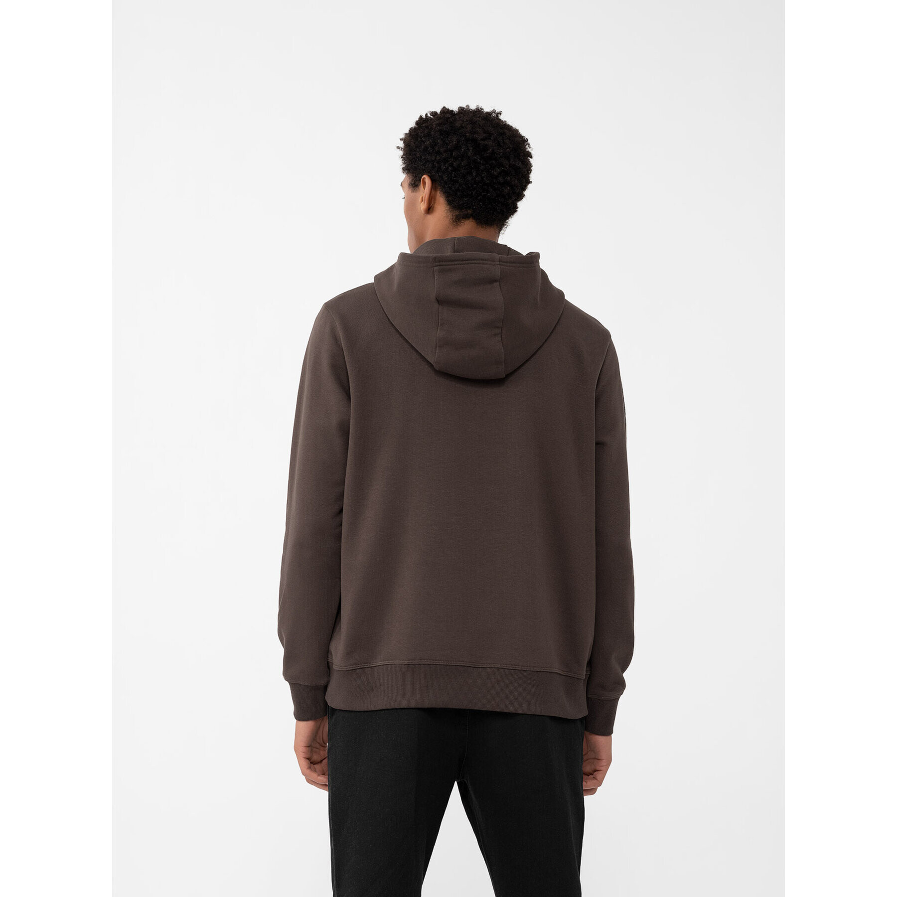 4F Суитшърт AW23TSWSM688 Кафяв Regular Fit - Pepit.bg