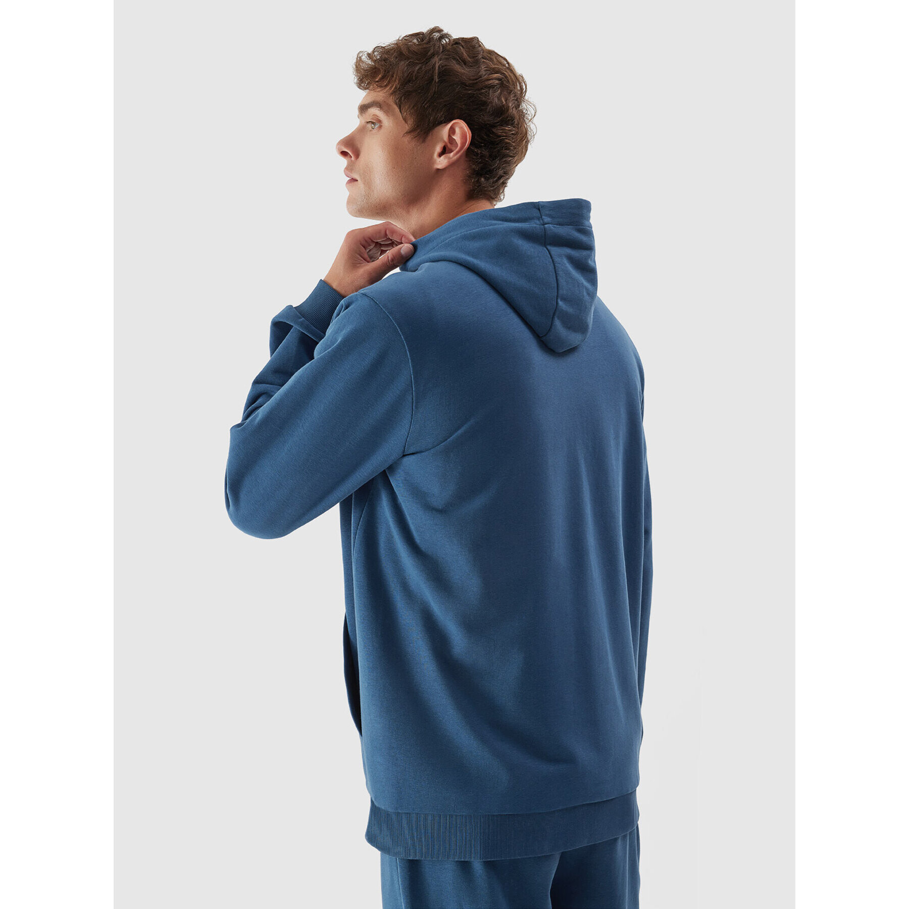 4F Суитшърт AW23TSWSM695 Син Regular Fit - Pepit.bg