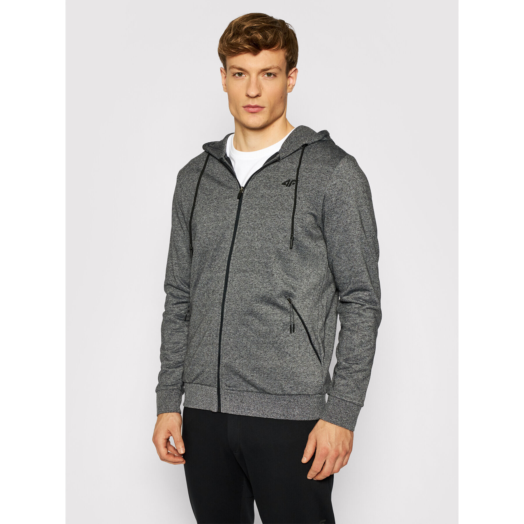 4F Суитшърт H4L21-BLM016 Сив Regular Fit - Pepit.bg