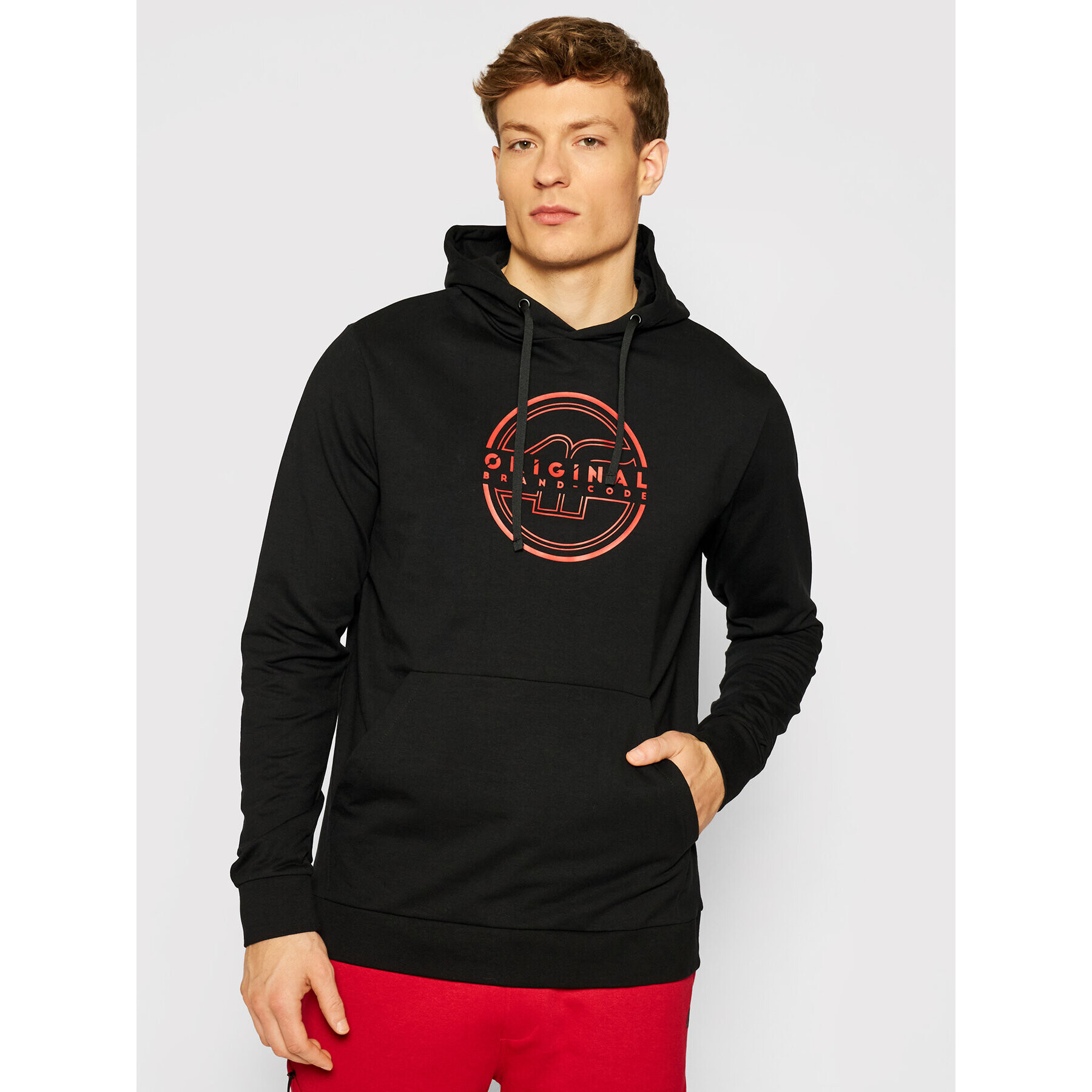 4F Суитшърт H4L21-BLM015 Черен Regular Fit - Pepit.bg