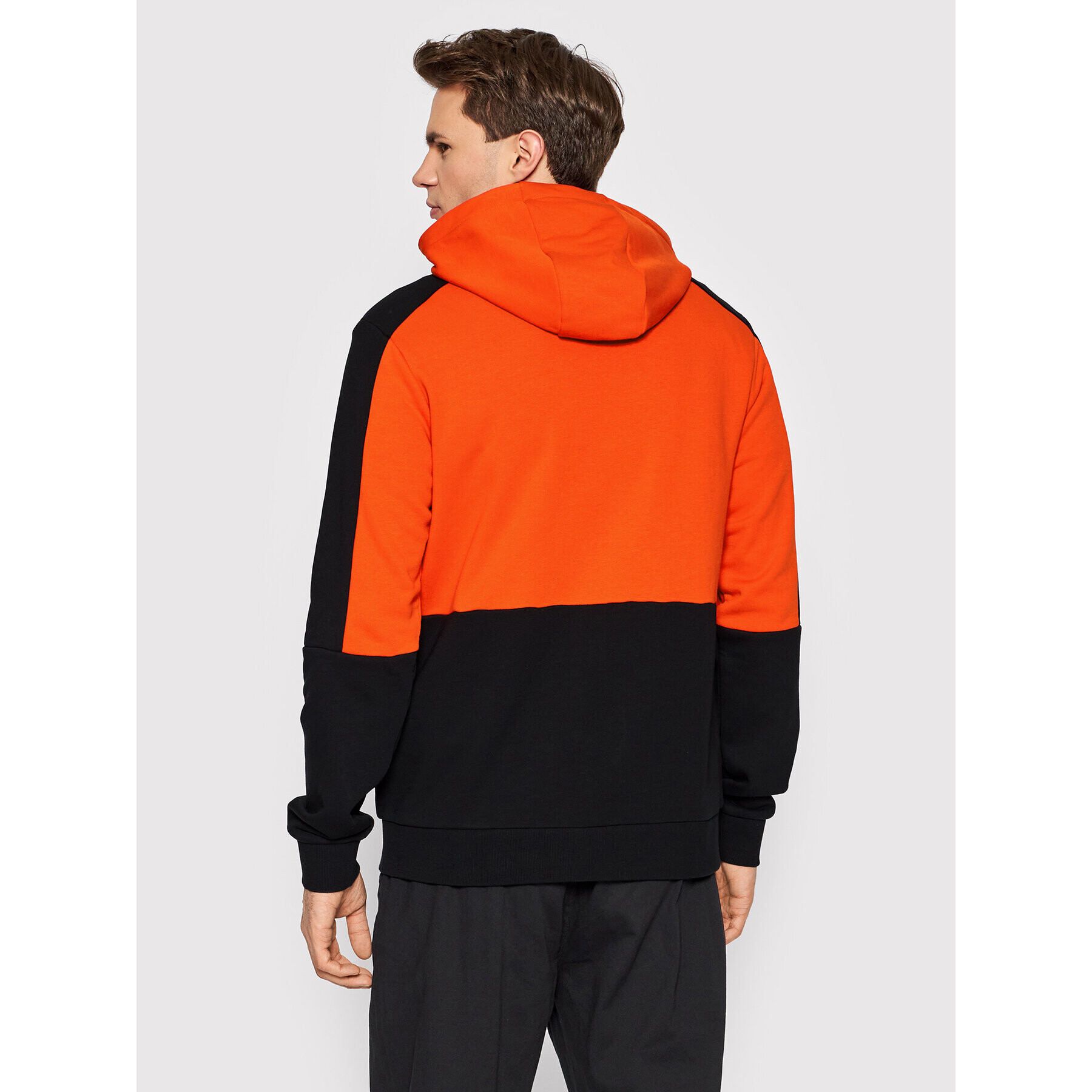 4F Суитшърт H4L22-BLM010 Оранжев Regular Fit - Pepit.bg