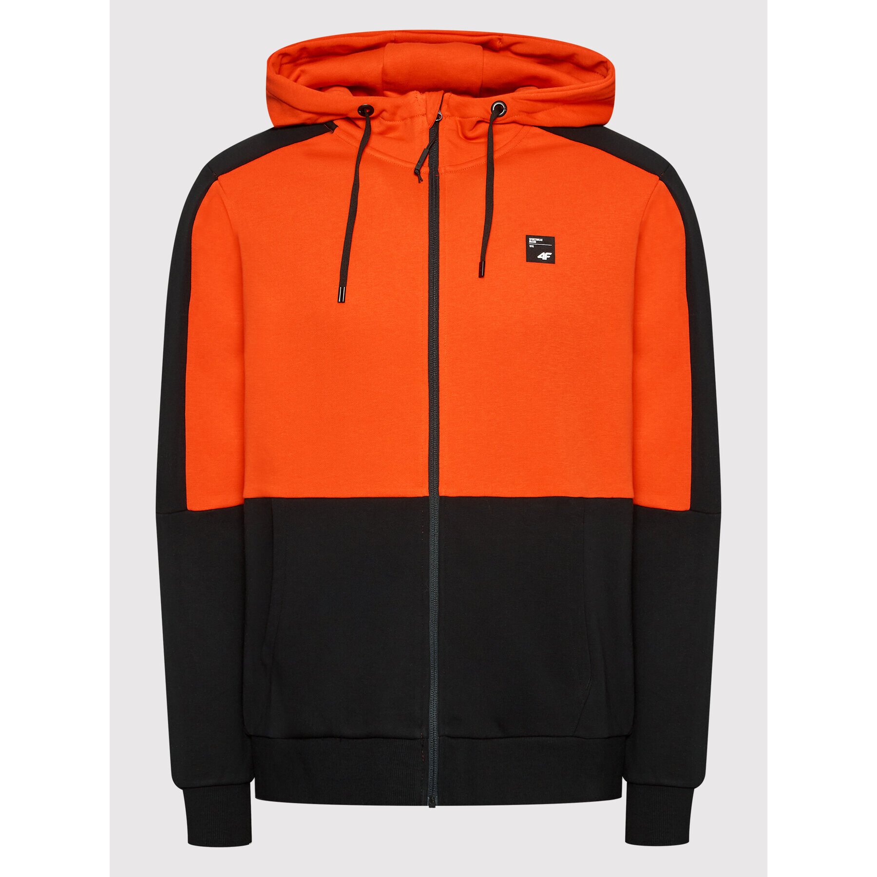4F Суитшърт H4L22-BLM010 Оранжев Regular Fit - Pepit.bg