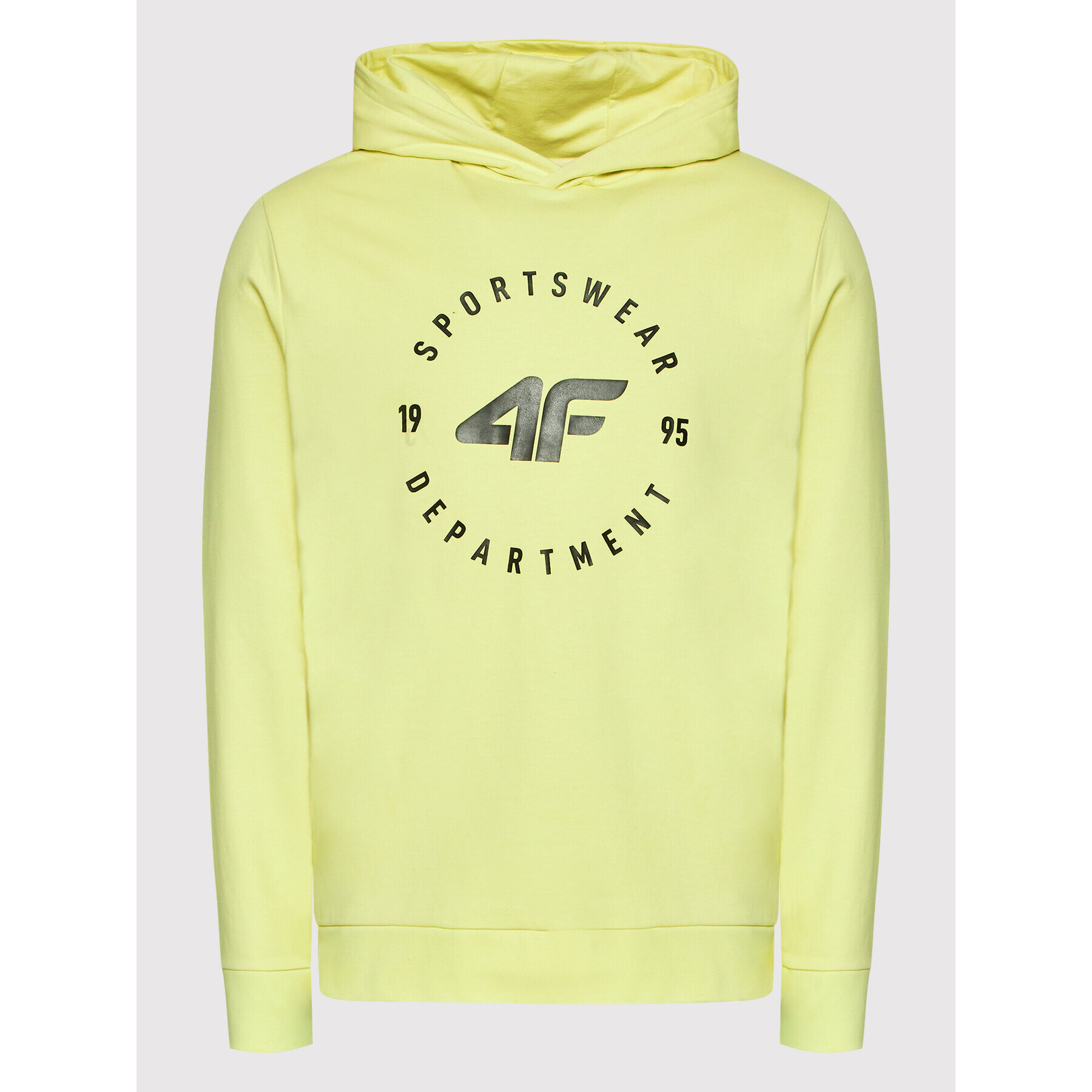 4F Суитшърт H4L22-BLM018 Жълт Regular Fit - Pepit.bg