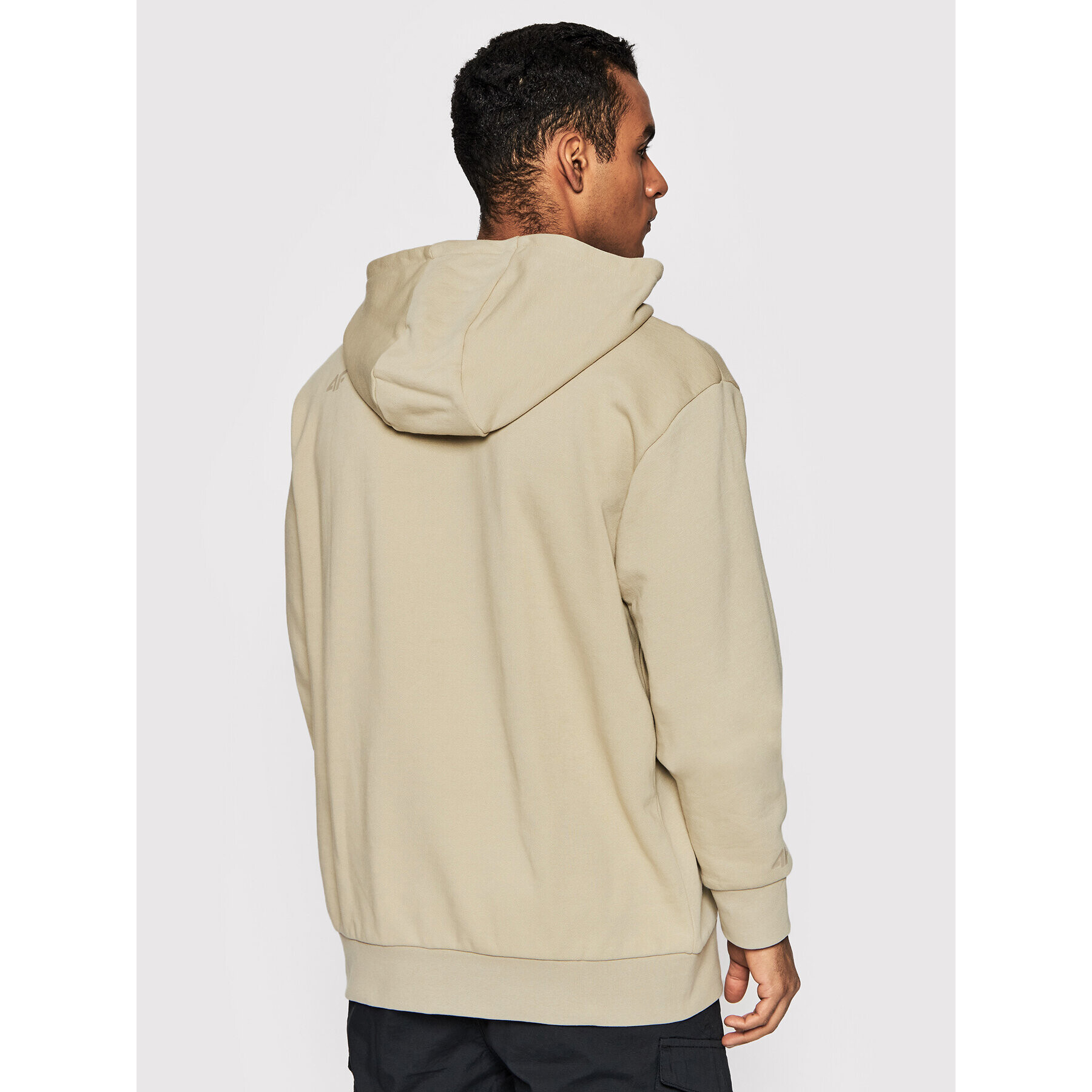 4F Суитшърт H4L22-BLM022 Бежов Regular Fit - Pepit.bg