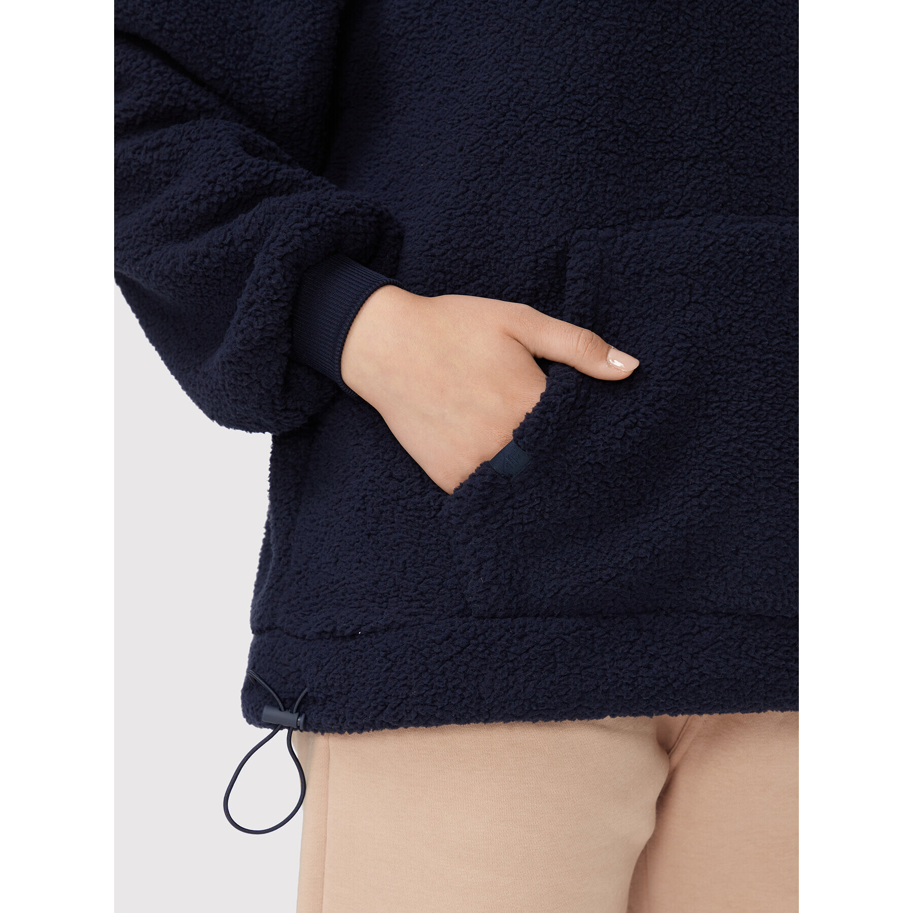 4F Суитшърт H4Z22-BLD038 Тъмносин Relaxed Fit - Pepit.bg