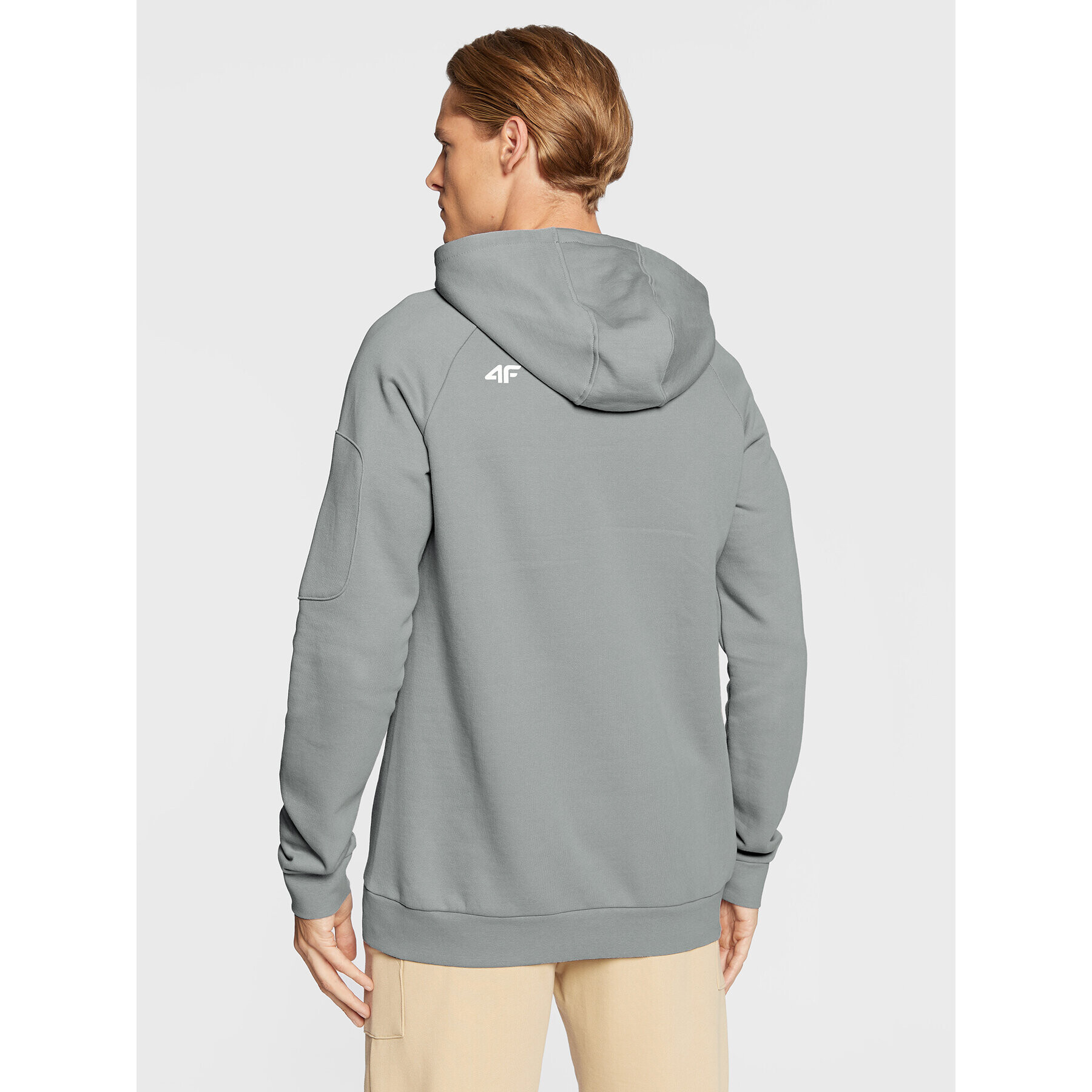 4F Суитшърт H4Z22-BLM022 Сив Regular Fit - Pepit.bg