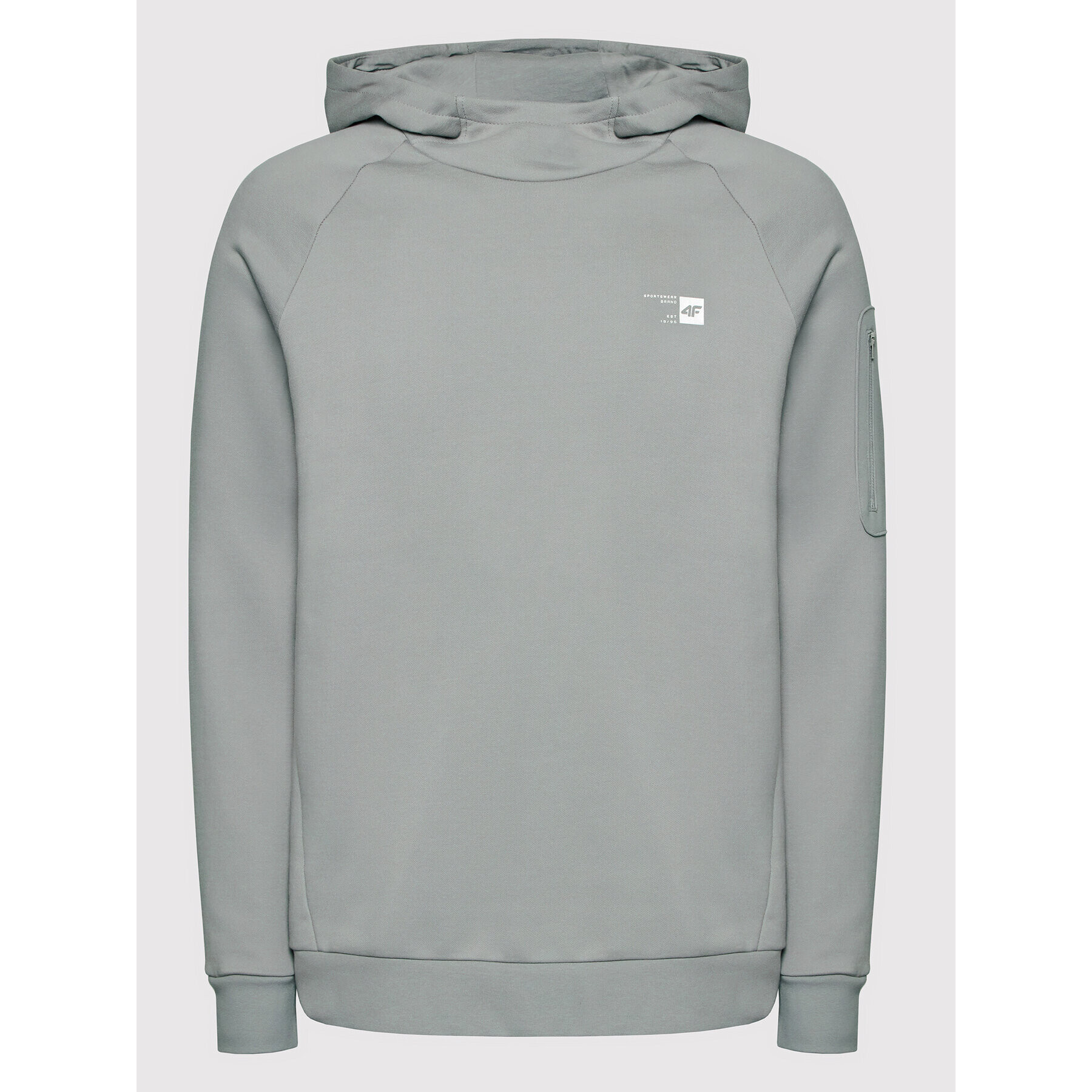 4F Суитшърт H4Z22-BLM022 Сив Regular Fit - Pepit.bg