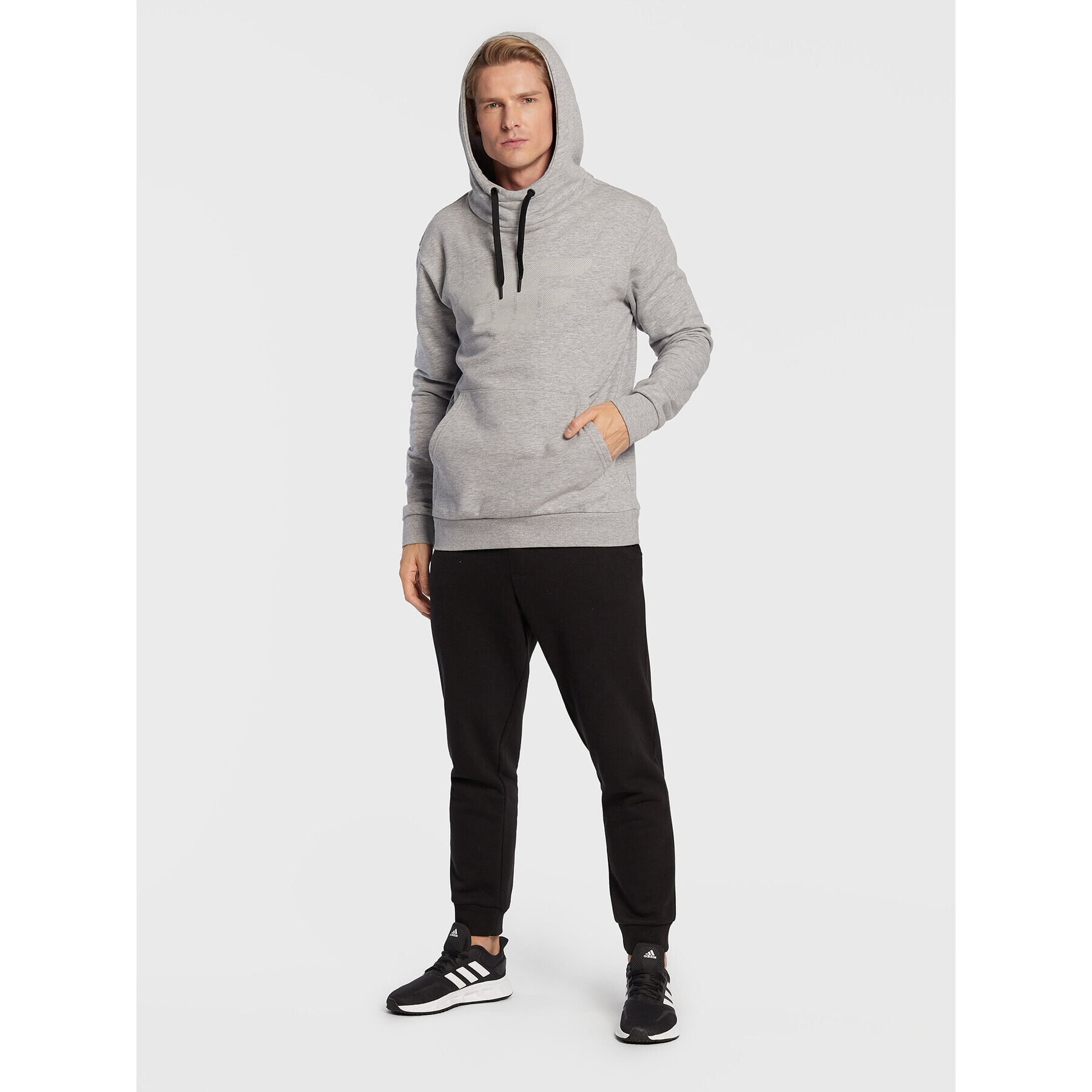 4F Суитшърт H4Z22-BLM352 Сив Relaxed Fit - Pepit.bg